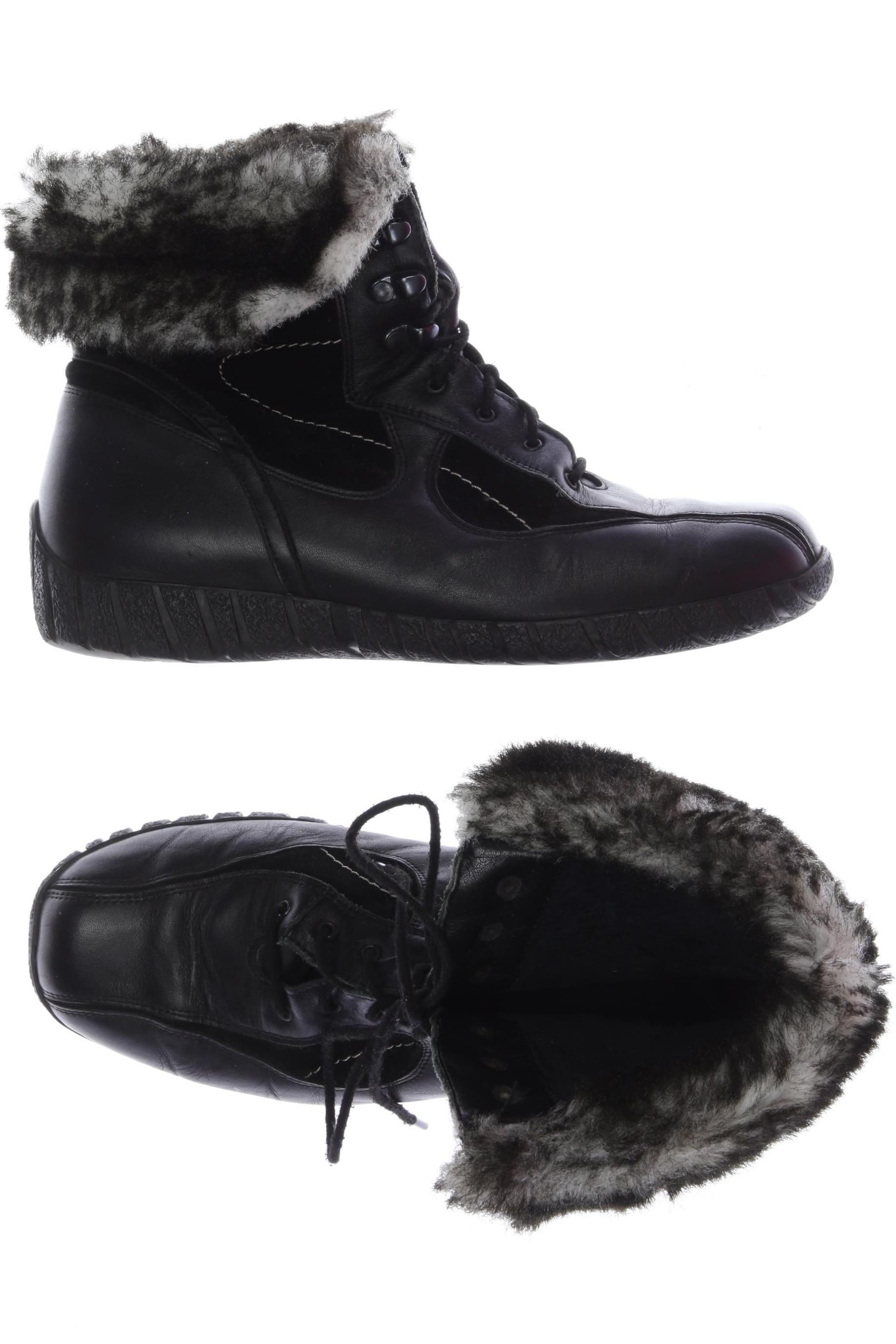 

waldläufer Damen Stiefelette, schwarz, Gr. 4.5