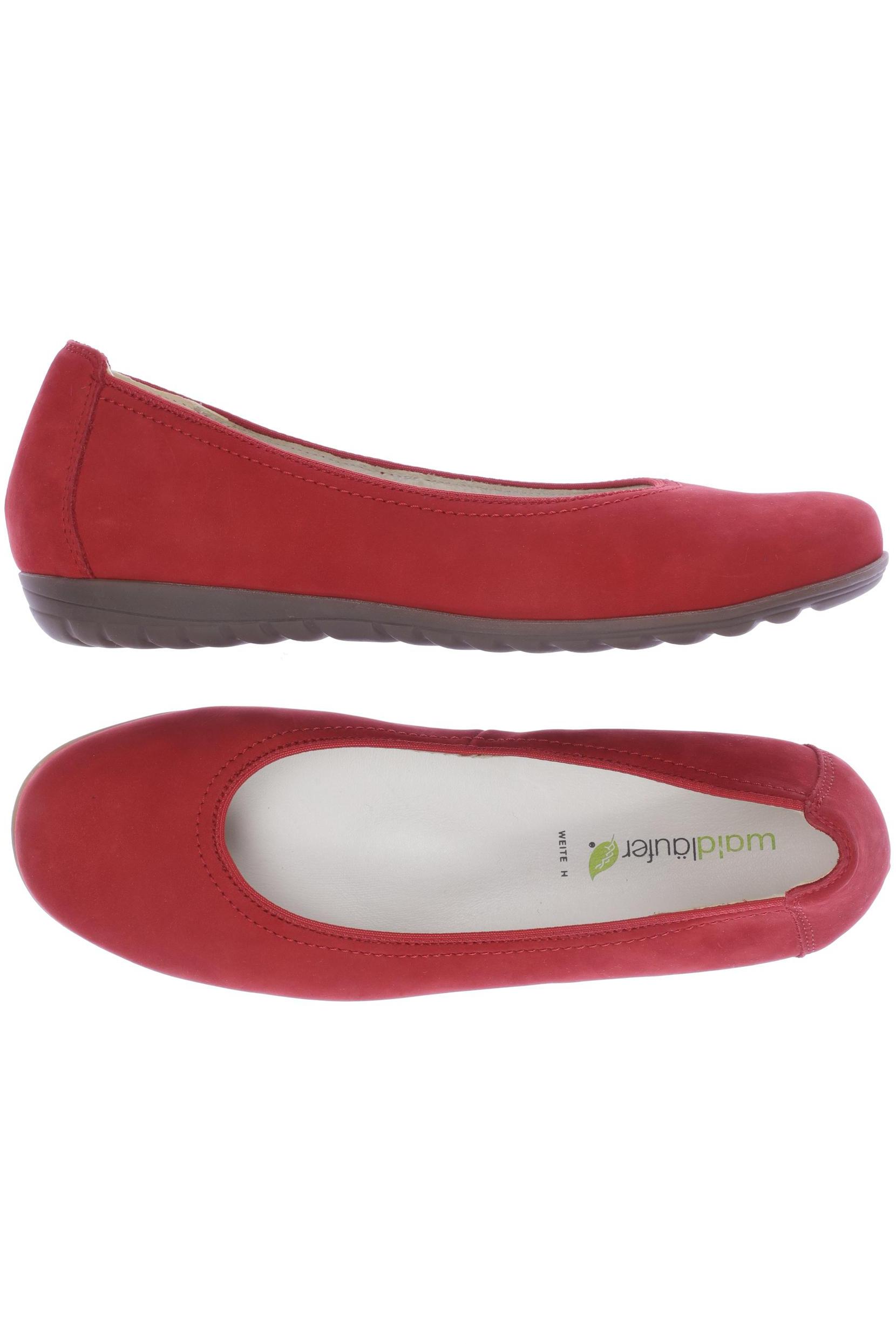 

waldläufer Damen Ballerinas, rot, Gr. 7