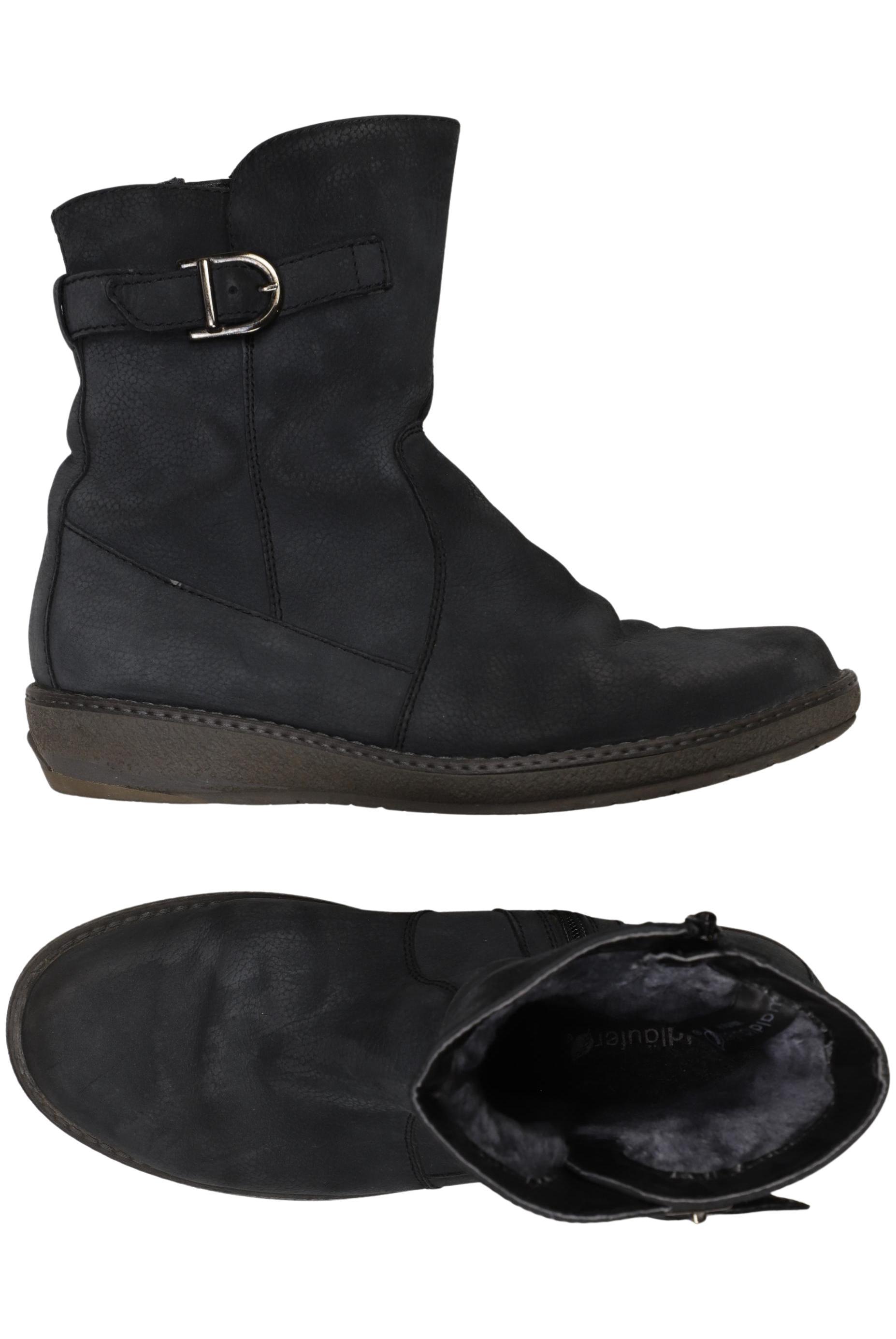 

waldläufer Damen Stiefelette, schwarz, Gr. 7