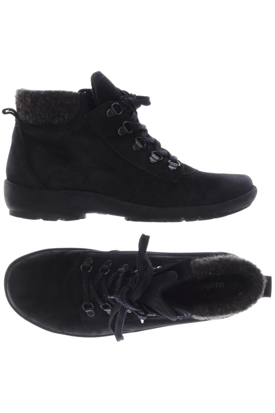 

waldläufer Damen Stiefelette, schwarz, Gr. 7.5