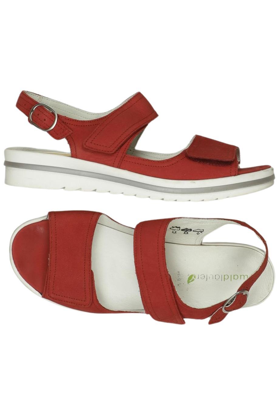 

waldläufer Damen Sandale, rot, Gr. 7