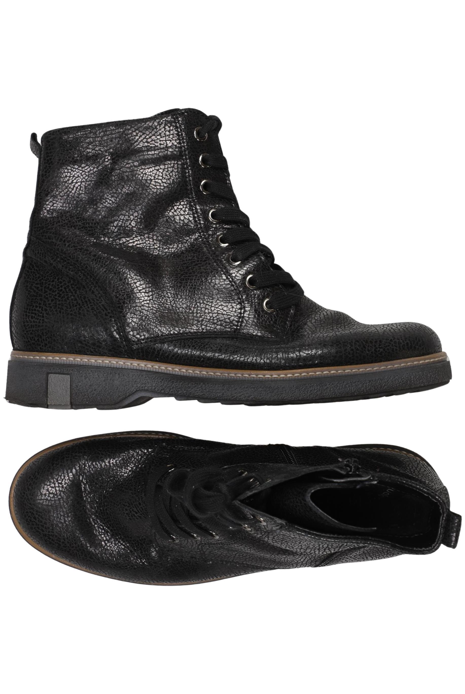 

waldläufer Damen Stiefelette, schwarz, Gr. 6.5