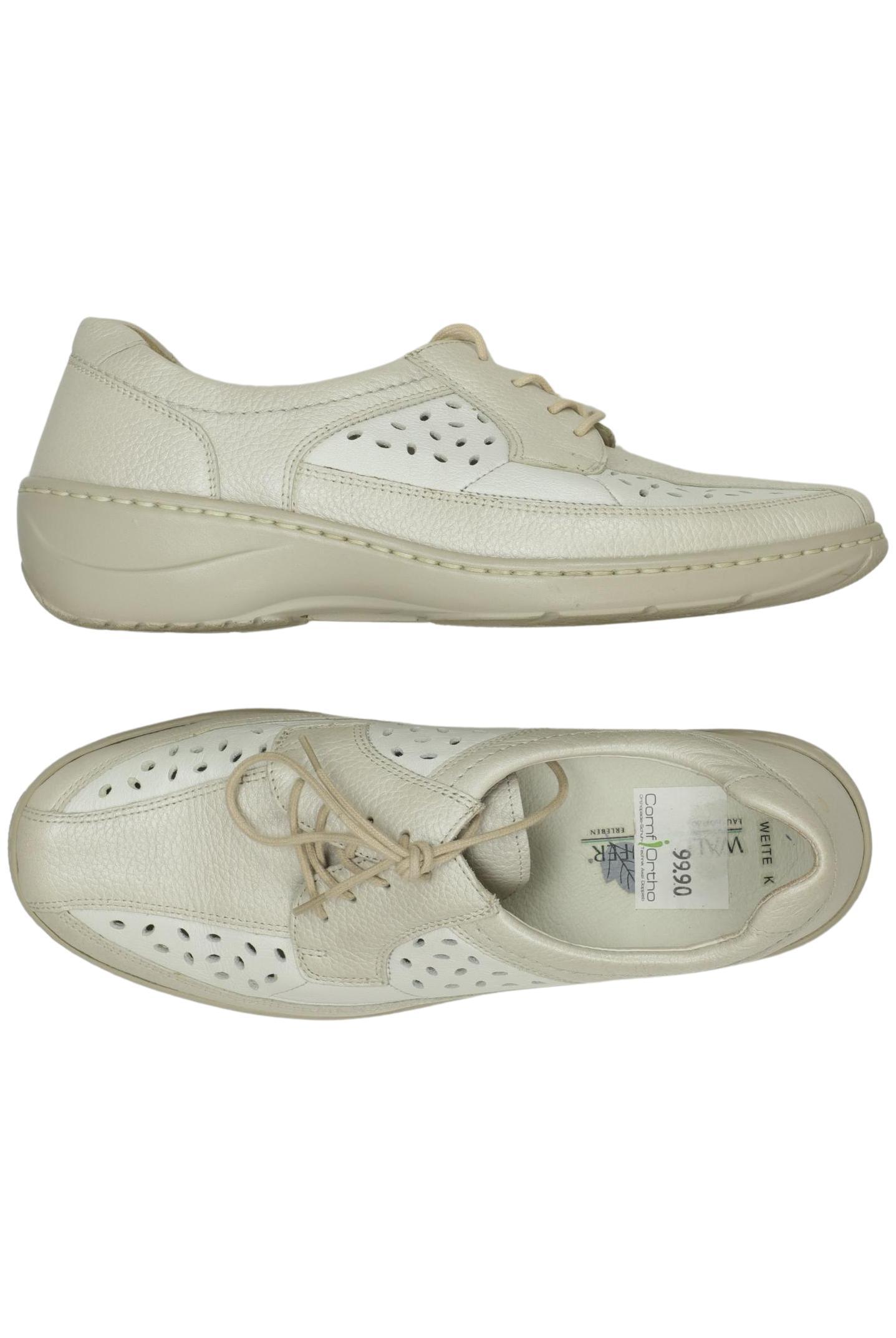 

waldläufer Damen Halbschuh, cremeweiß, Gr. 4.5