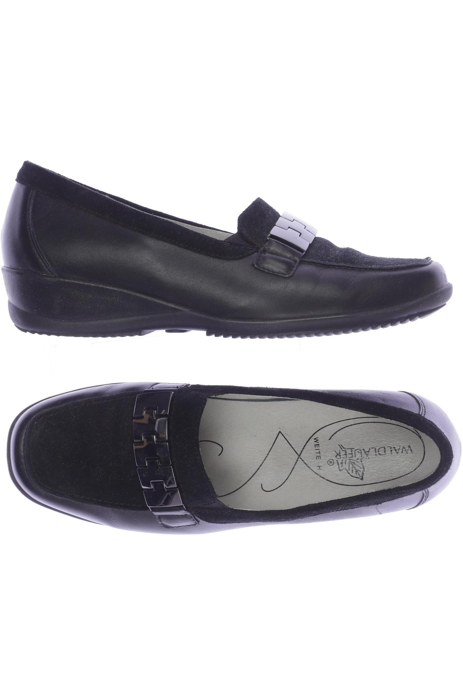 

waldläufer Damen Halbschuh, schwarz, Gr. 5.5