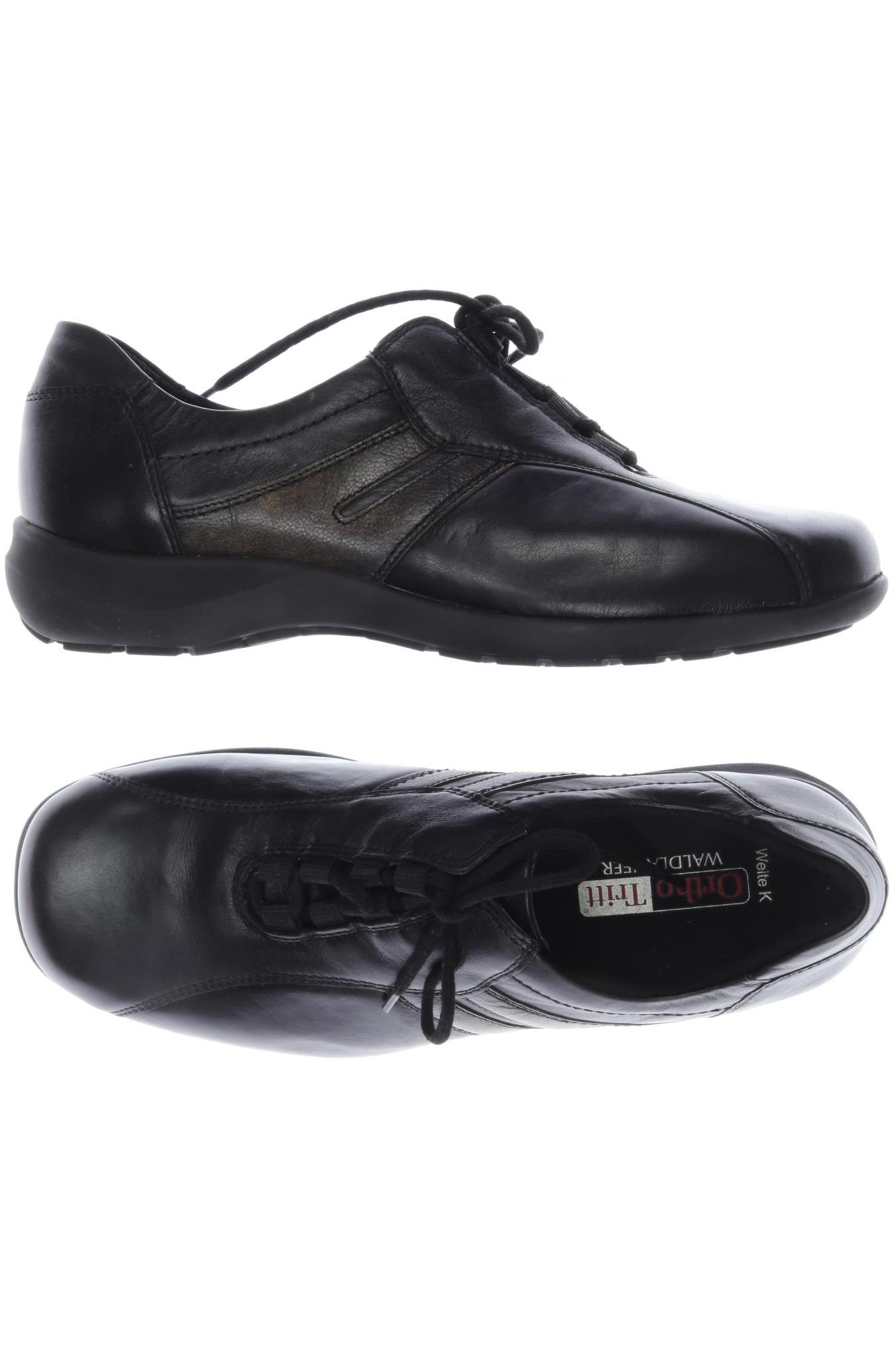 

waldläufer Damen Halbschuh, schwarz, Gr. 4.5
