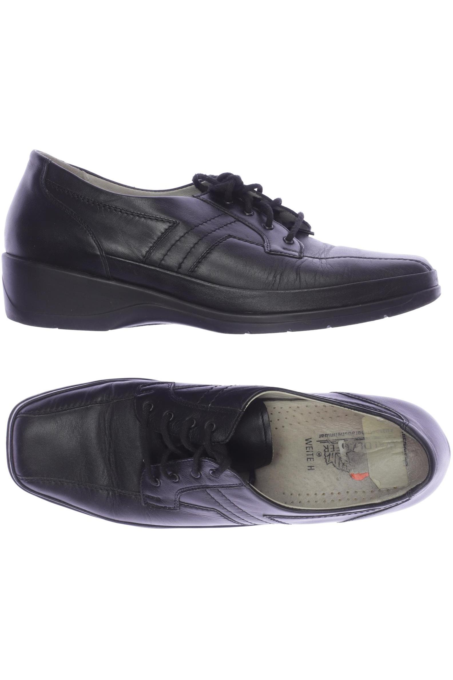 

waldläufer Damen Halbschuh, schwarz, Gr. 6.5