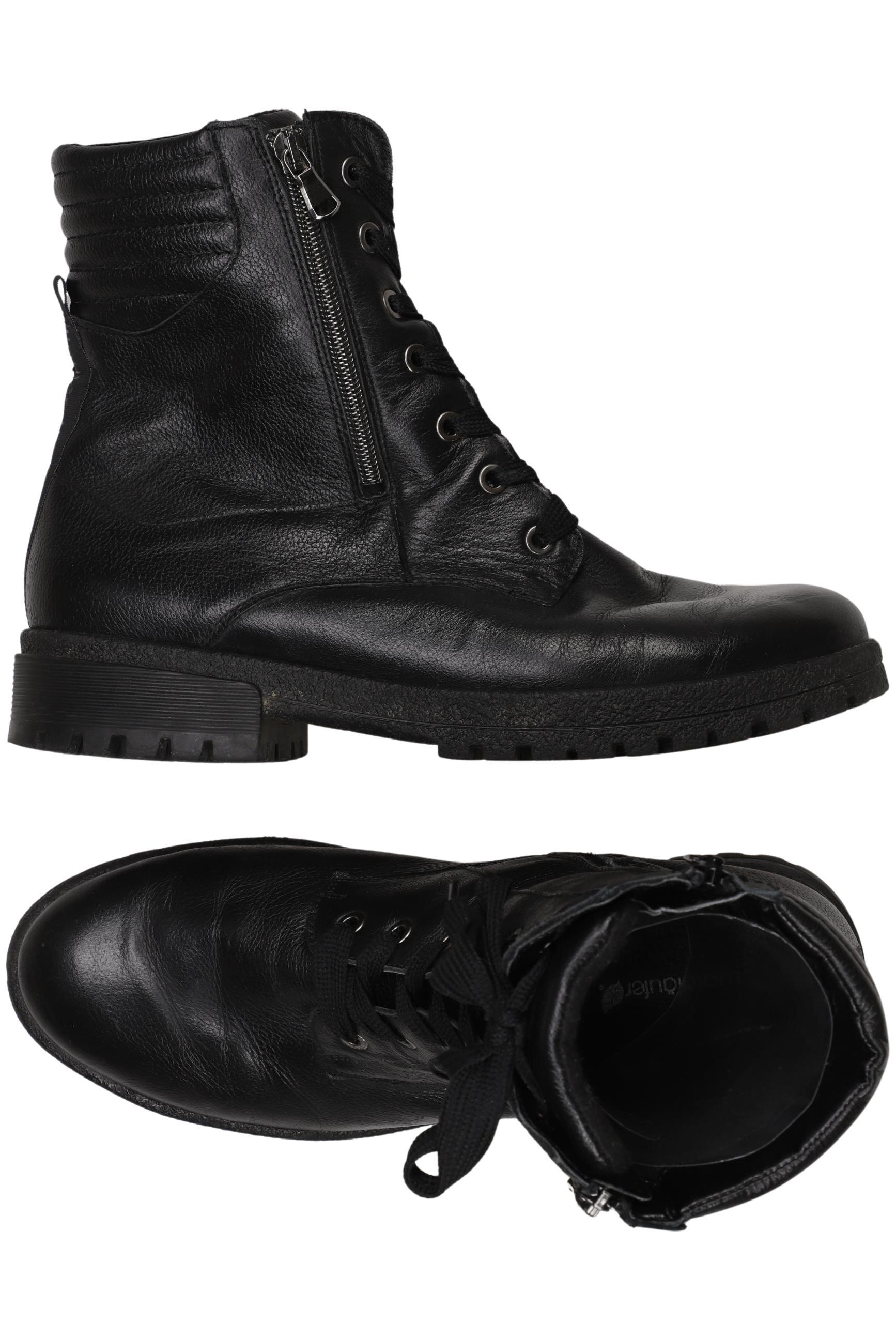 

waldläufer Damen Stiefelette, schwarz, Gr. 7