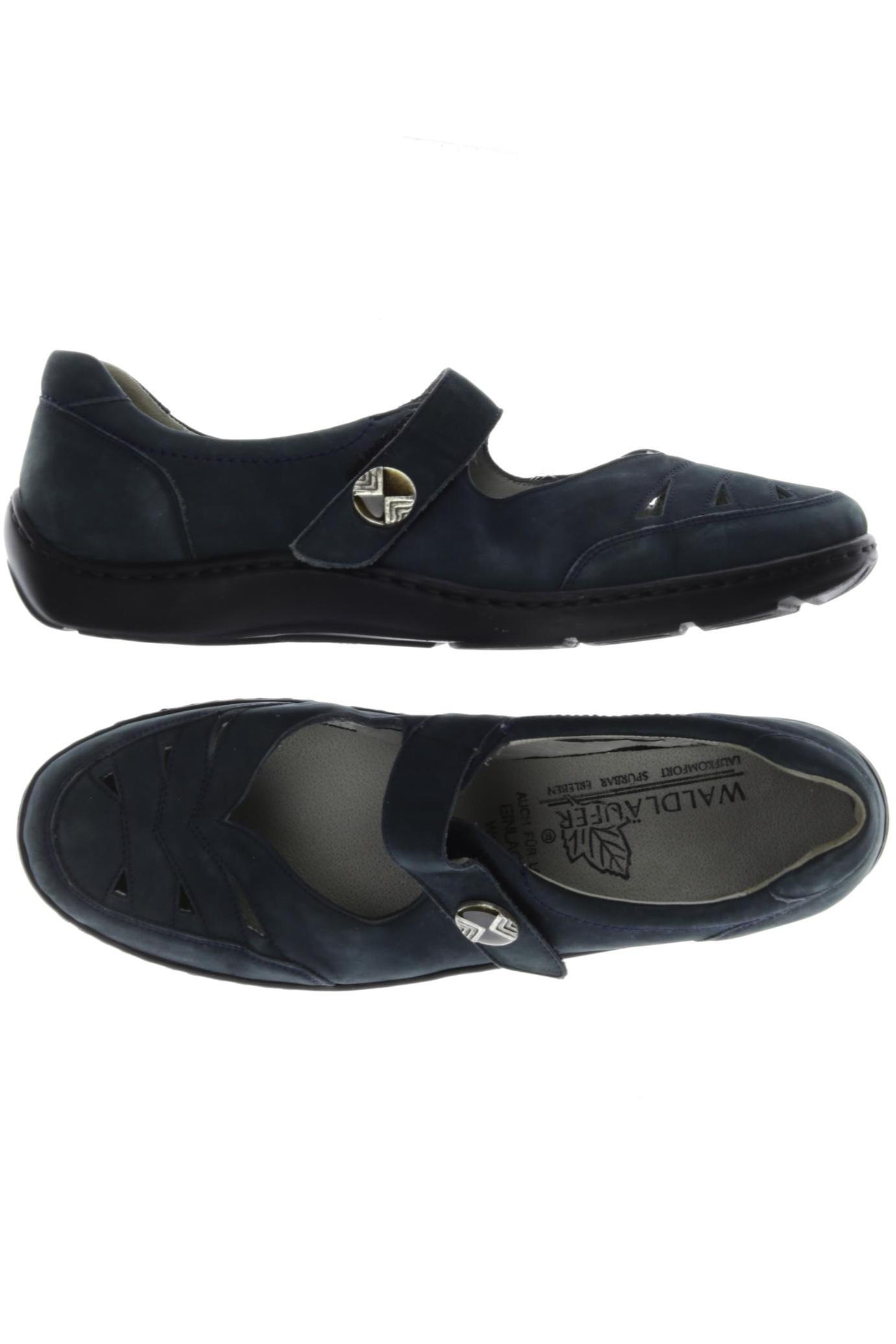 

waldläufer Damen Ballerinas, marineblau, Gr. 7.5