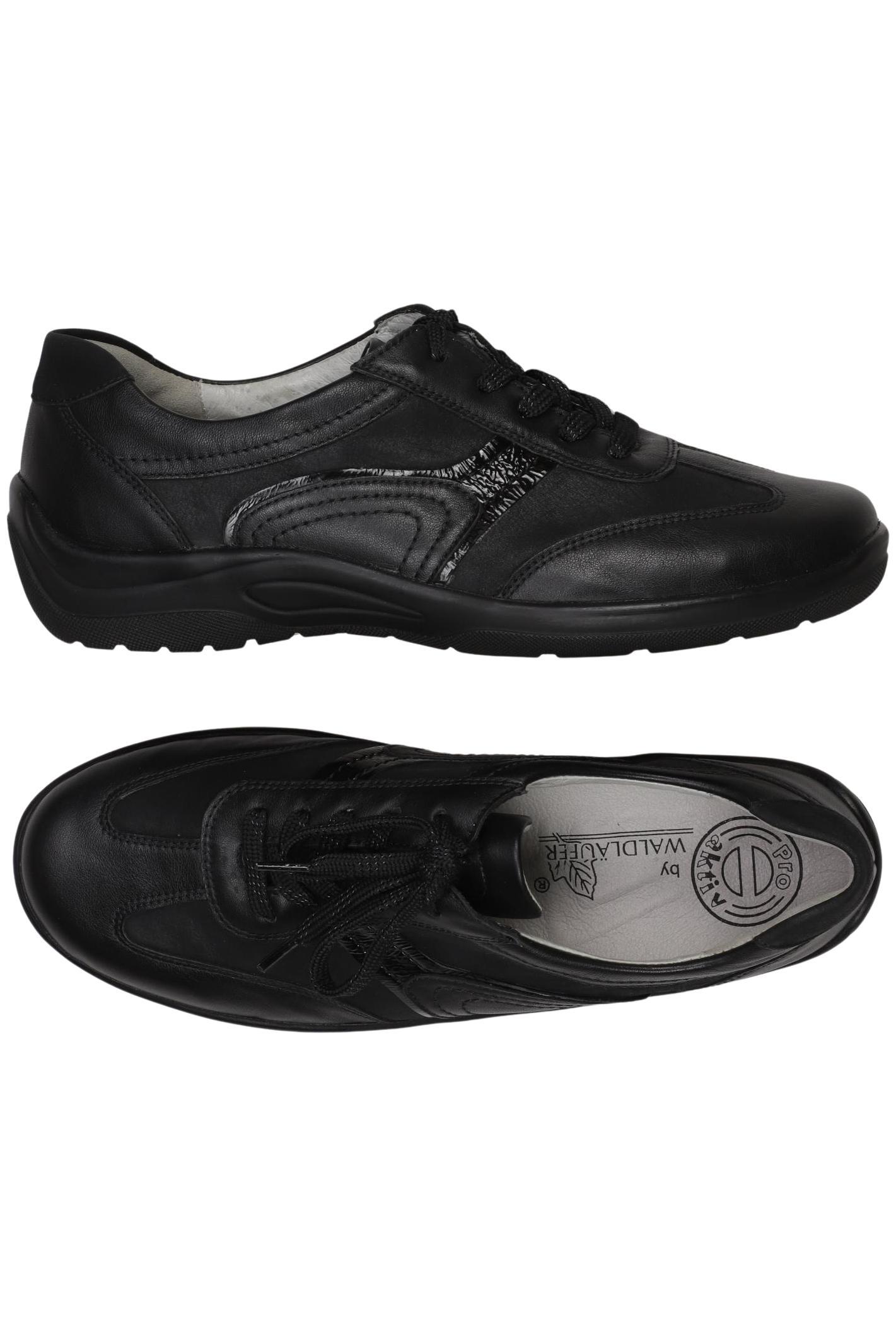 

waldläufer Damen Halbschuh, schwarz, Gr. 4.5