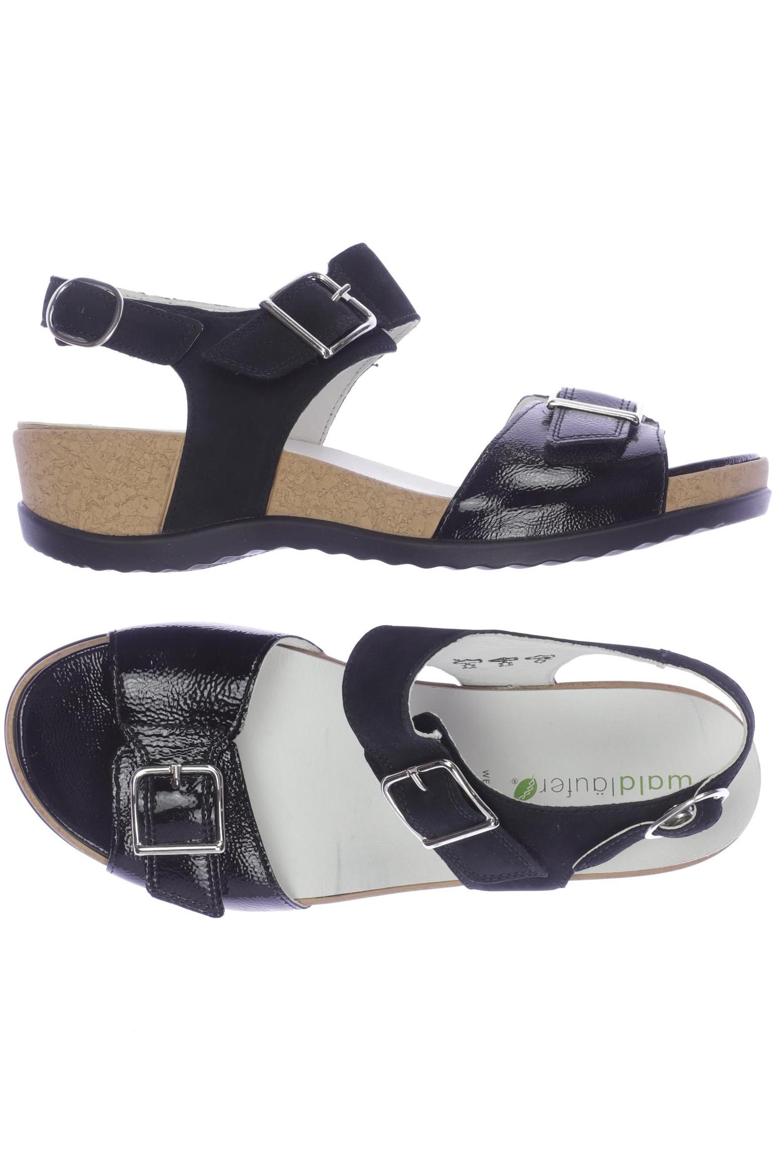 

waldläufer Damen Sandale, schwarz, Gr. 6