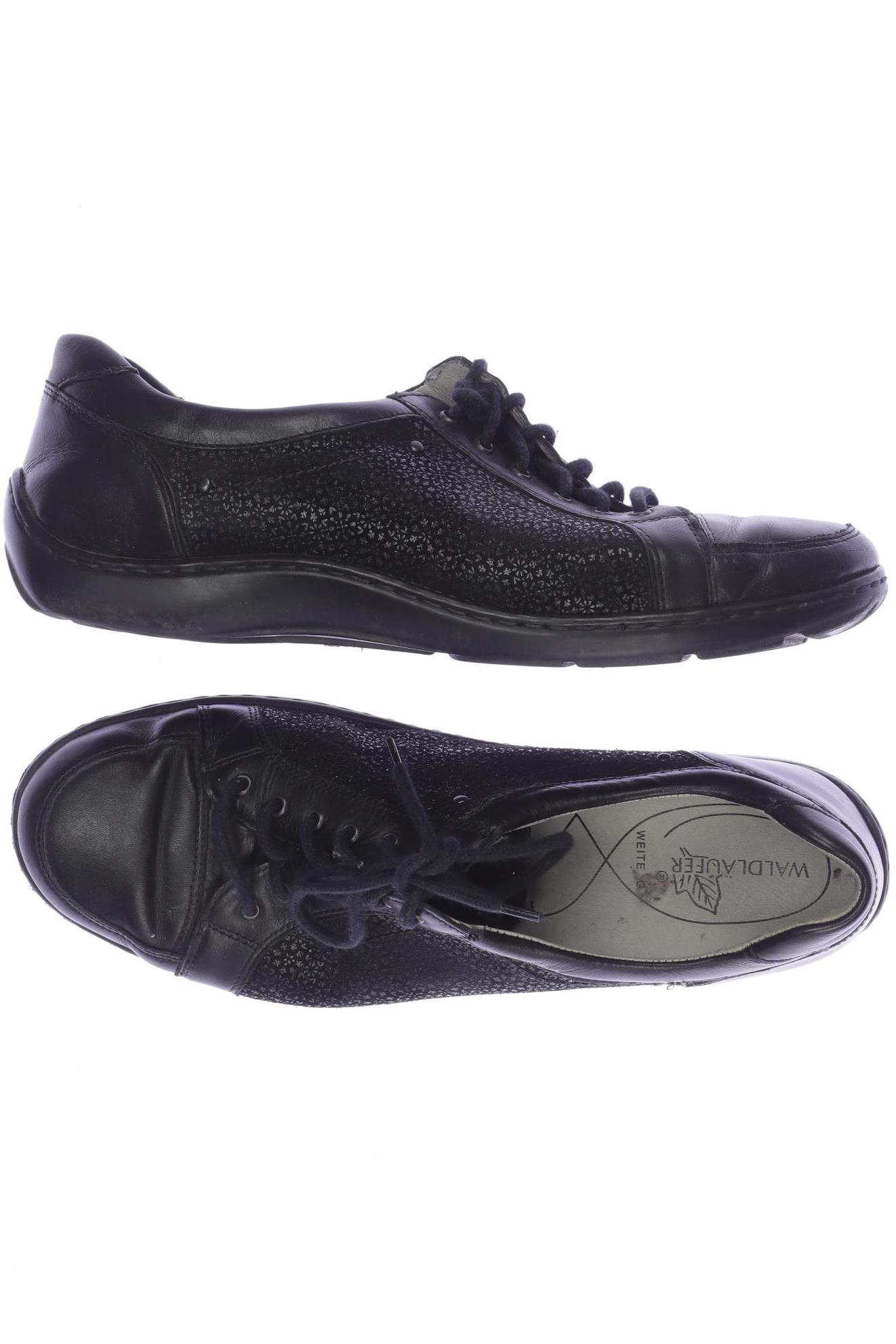 

waldläufer Damen Halbschuh, schwarz, Gr. 7.5