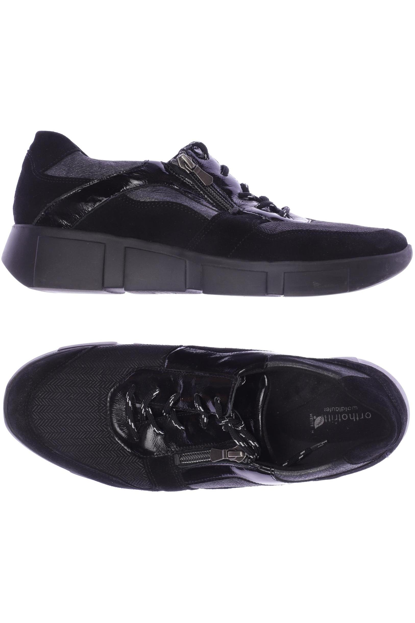 

waldläufer Damen Halbschuh, schwarz, Gr. 6.5