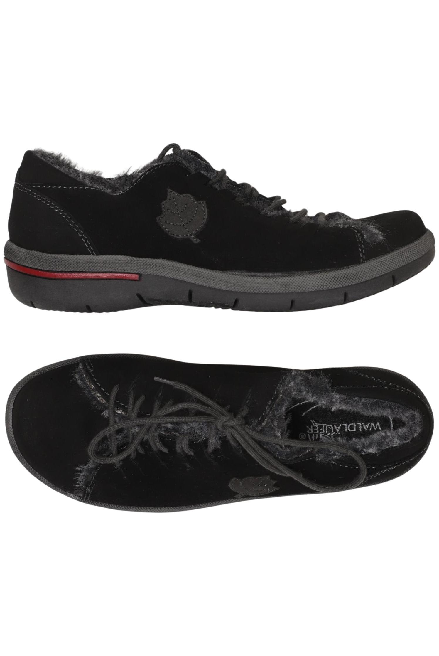 

waldläufer Damen Halbschuh, schwarz, Gr. 4.5