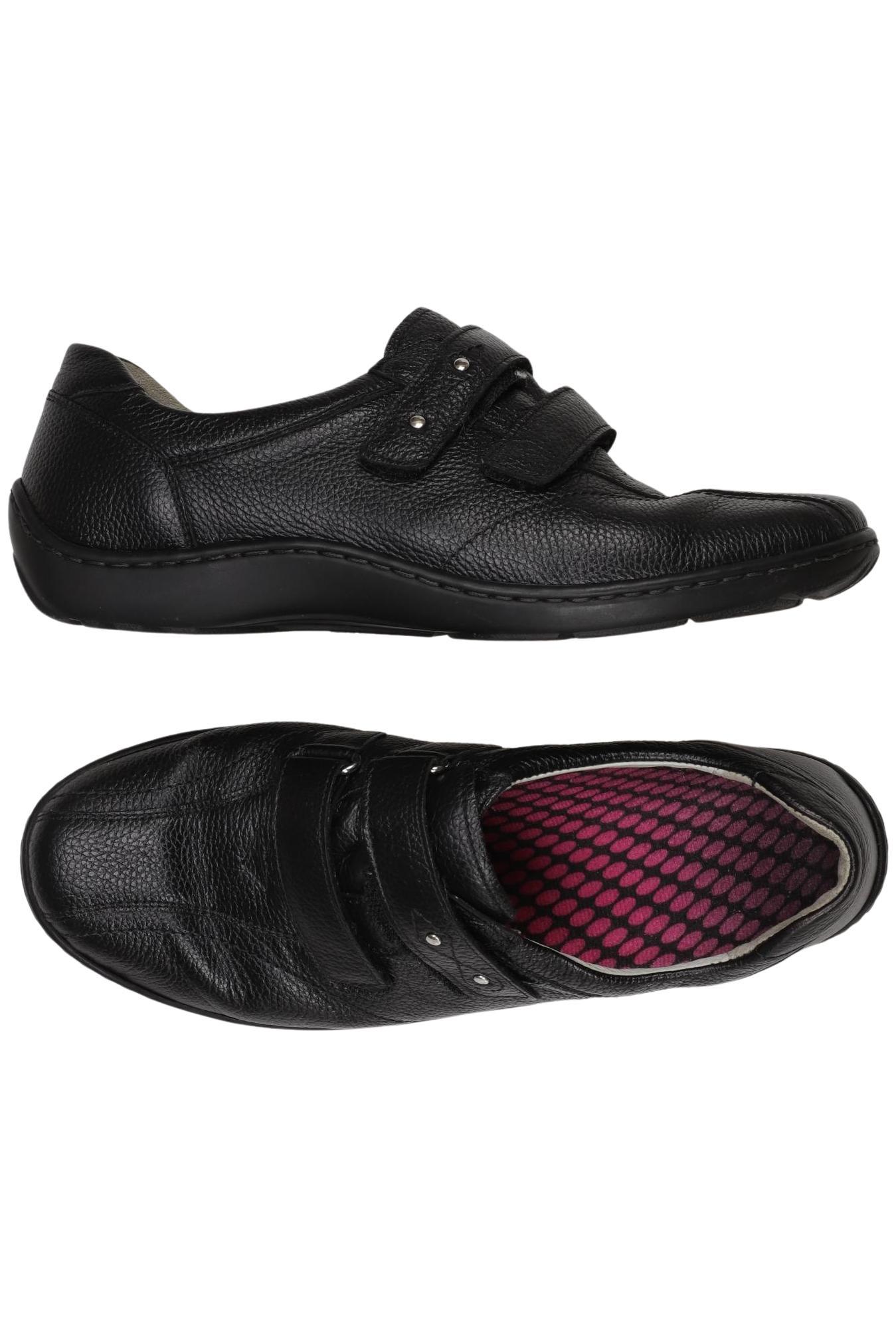 

waldläufer Damen Halbschuh, schwarz, Gr. 5.5