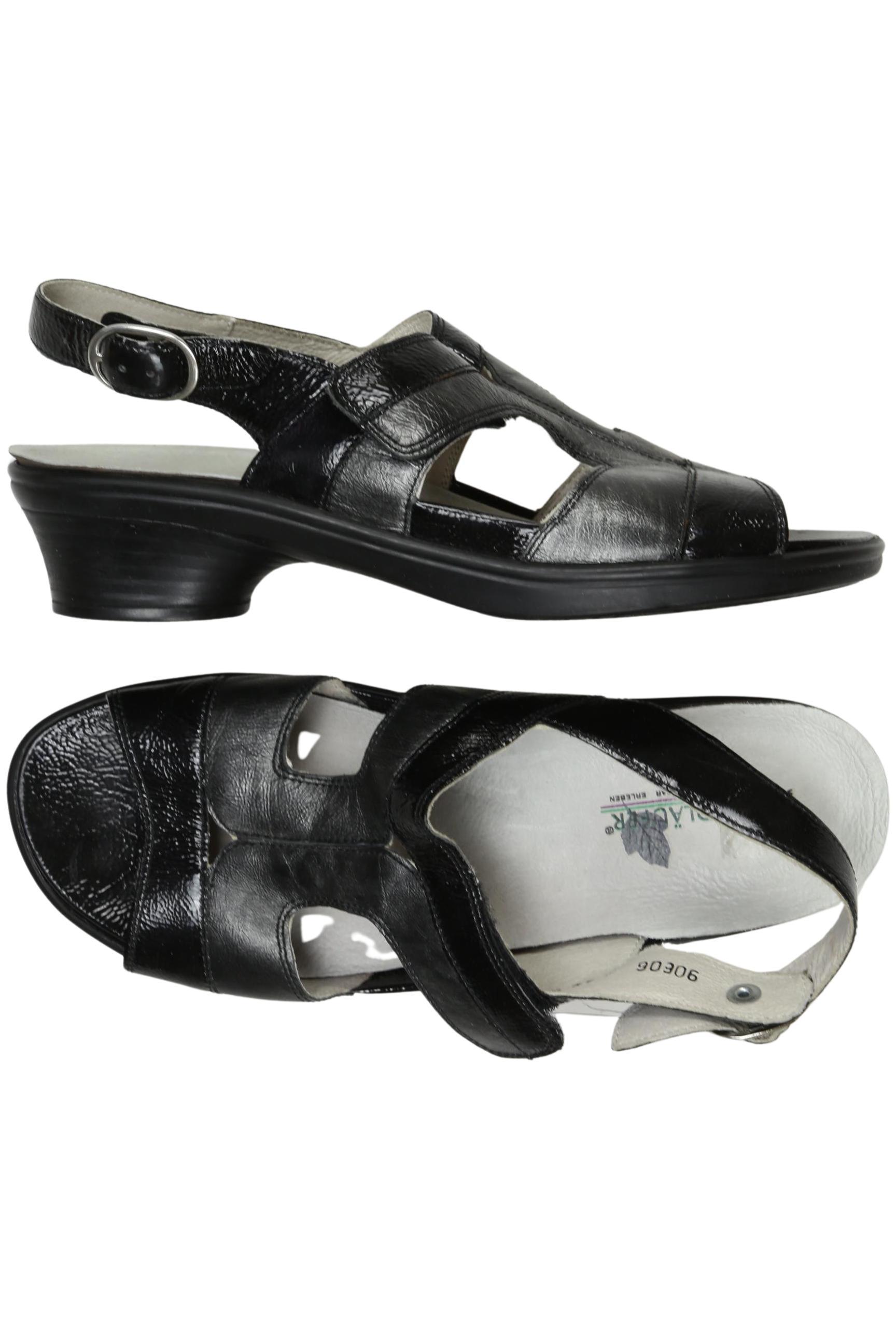 

waldläufer Damen Sandale, schwarz, Gr. 5.5