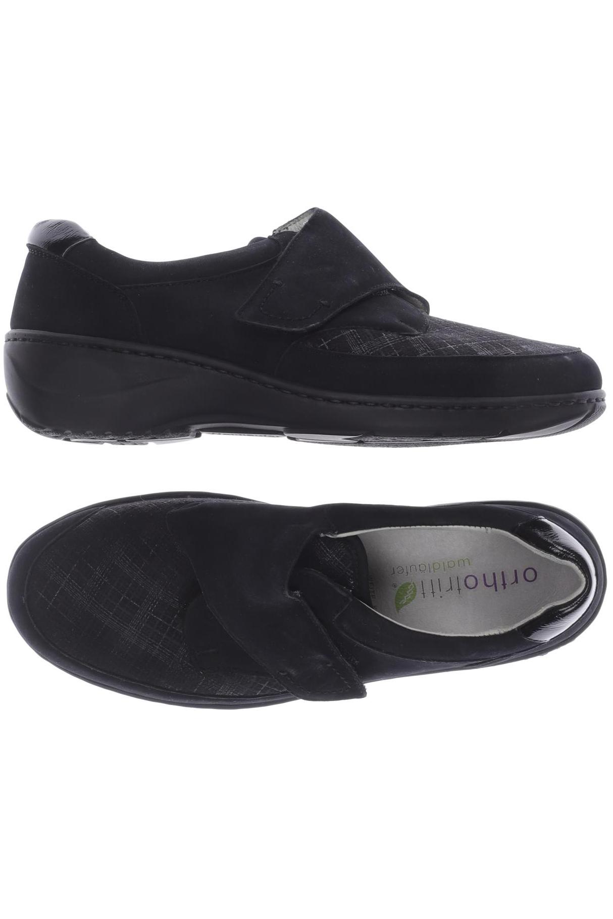 

waldläufer Damen Halbschuh, schwarz, Gr. 3.5