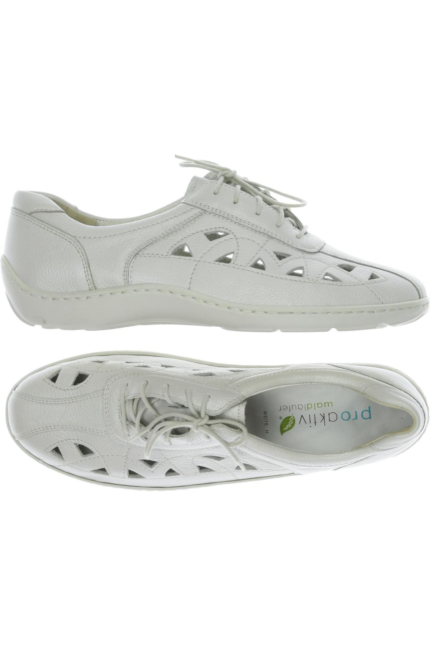 

waldläufer Damen Halbschuh, cremeweiß, Gr. 6.5