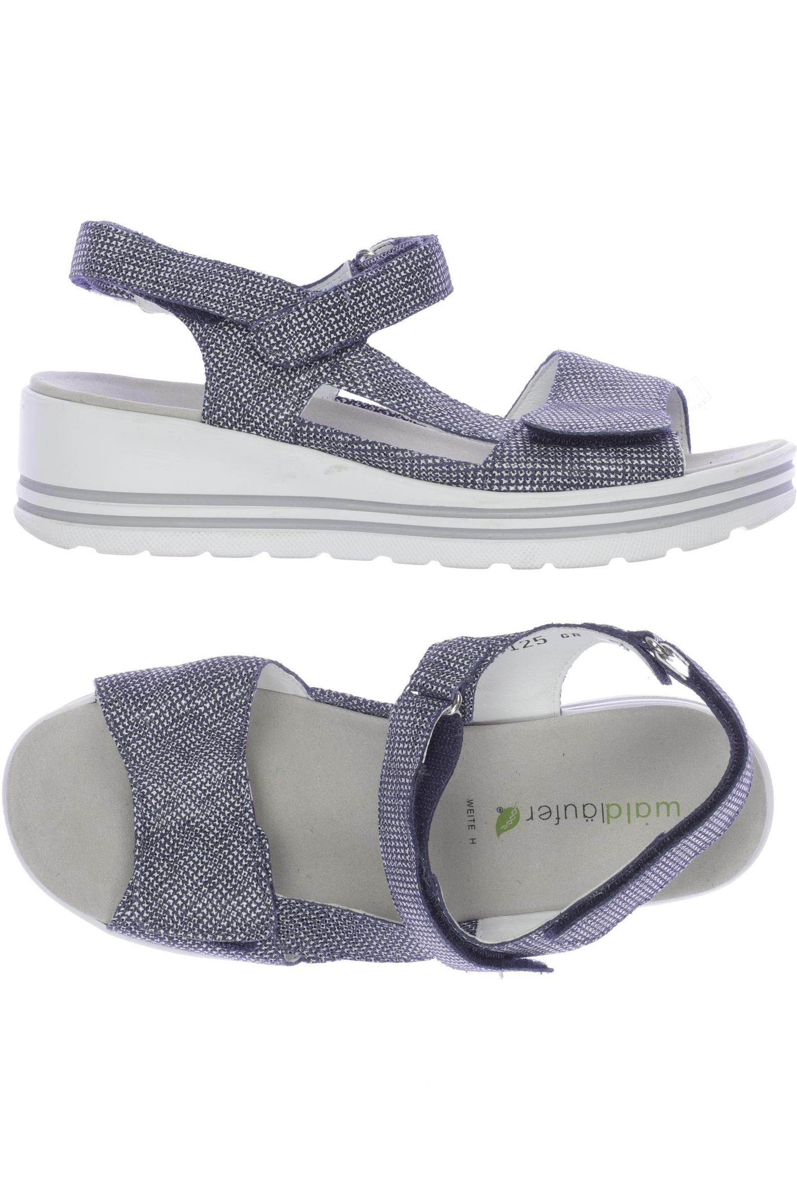 

waldläufer Damen Sandale, blau, Gr. 5