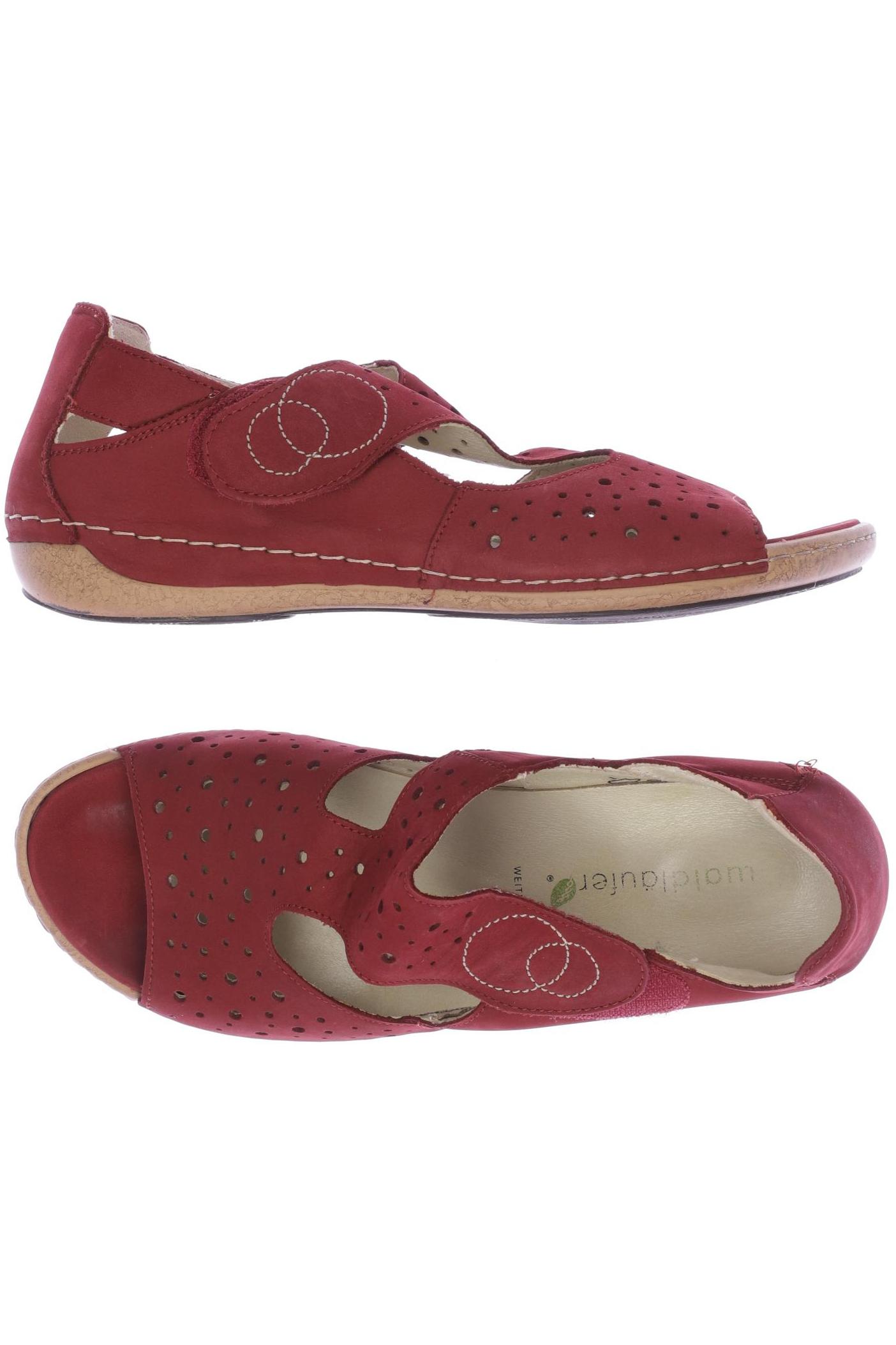

waldläufer Damen Sandale, rot, Gr. 5