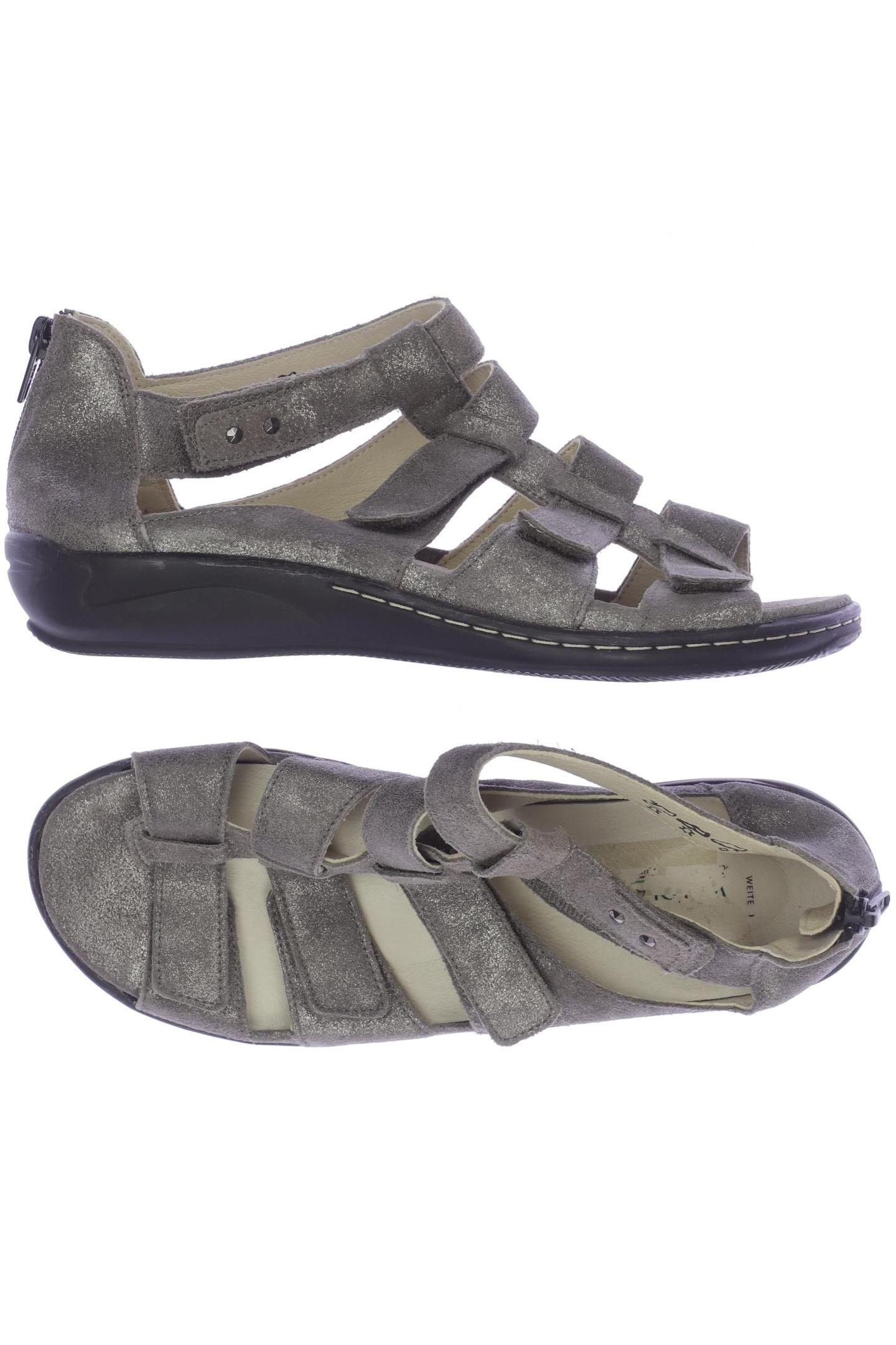 

waldläufer Damen Sandale, silber, Gr. 5.5