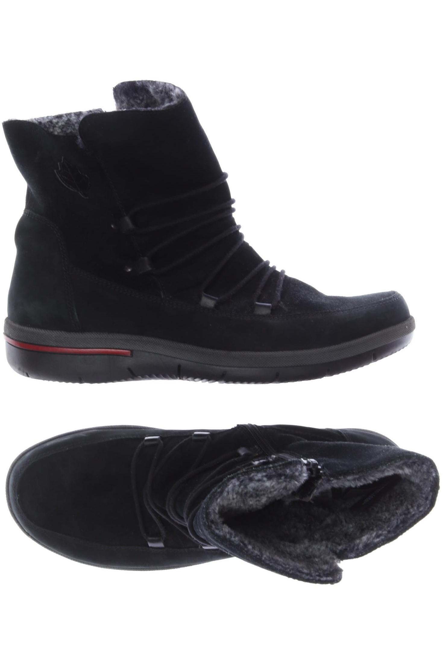 

waldläufer Damen Stiefelette, schwarz, Gr. 7.5