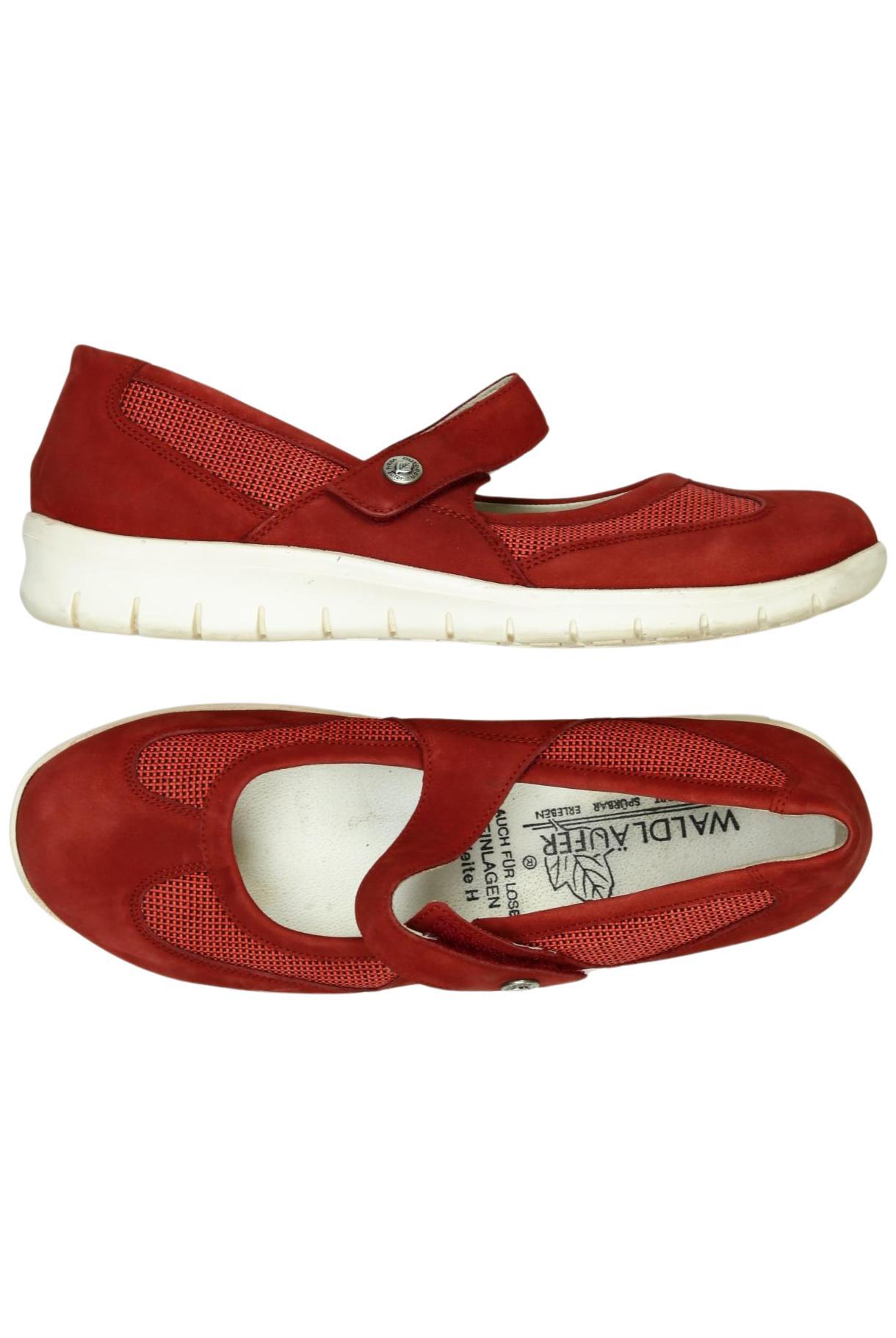 

waldläufer Damen Ballerinas, rot, Gr. 5