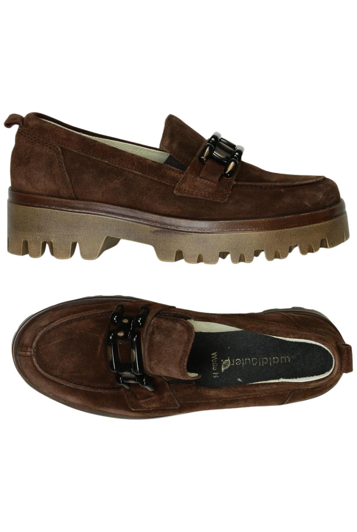 

waldläufer Damen Halbschuh, braun, Gr. 5