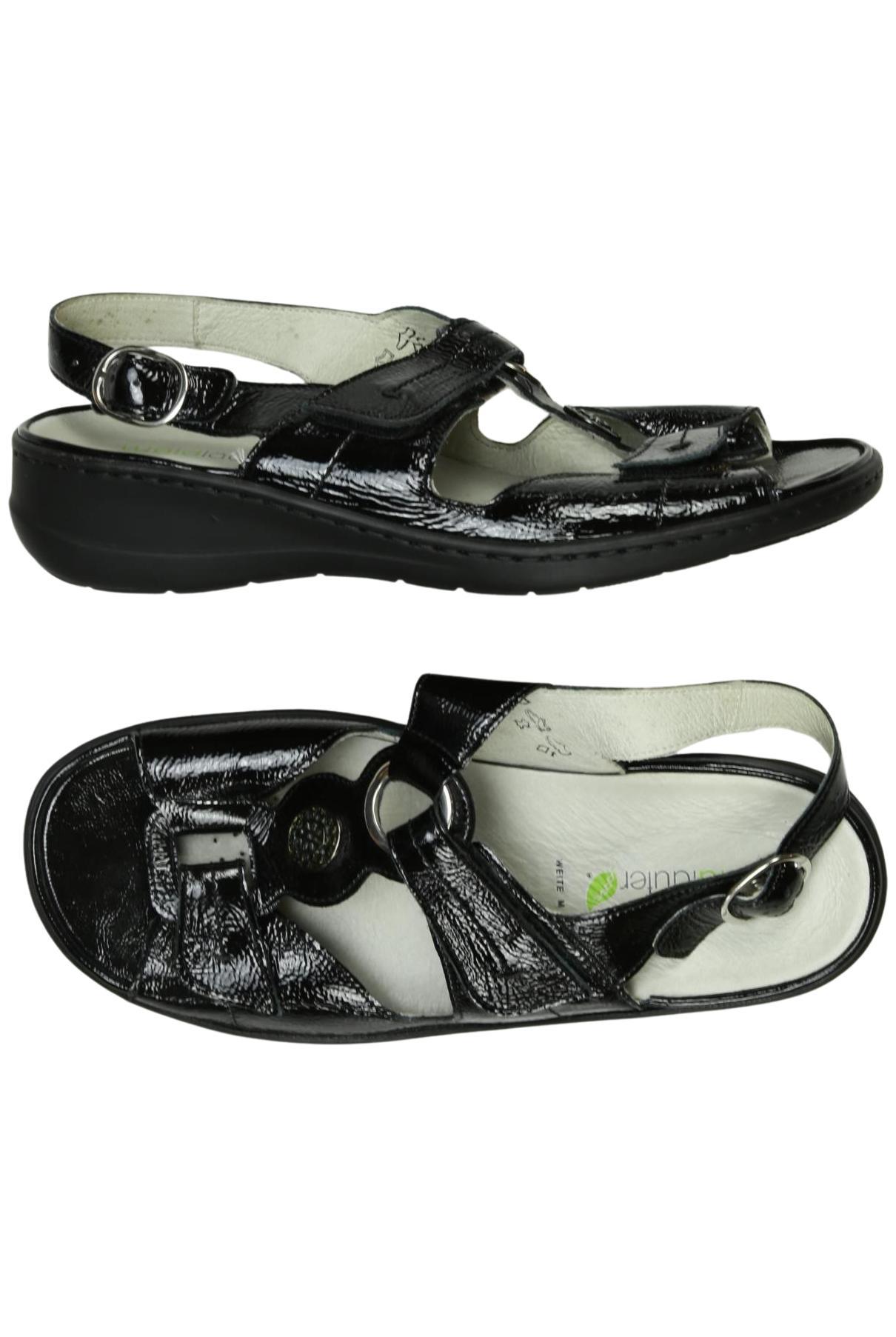 

waldläufer Damen Sandale, schwarz, Gr. 6