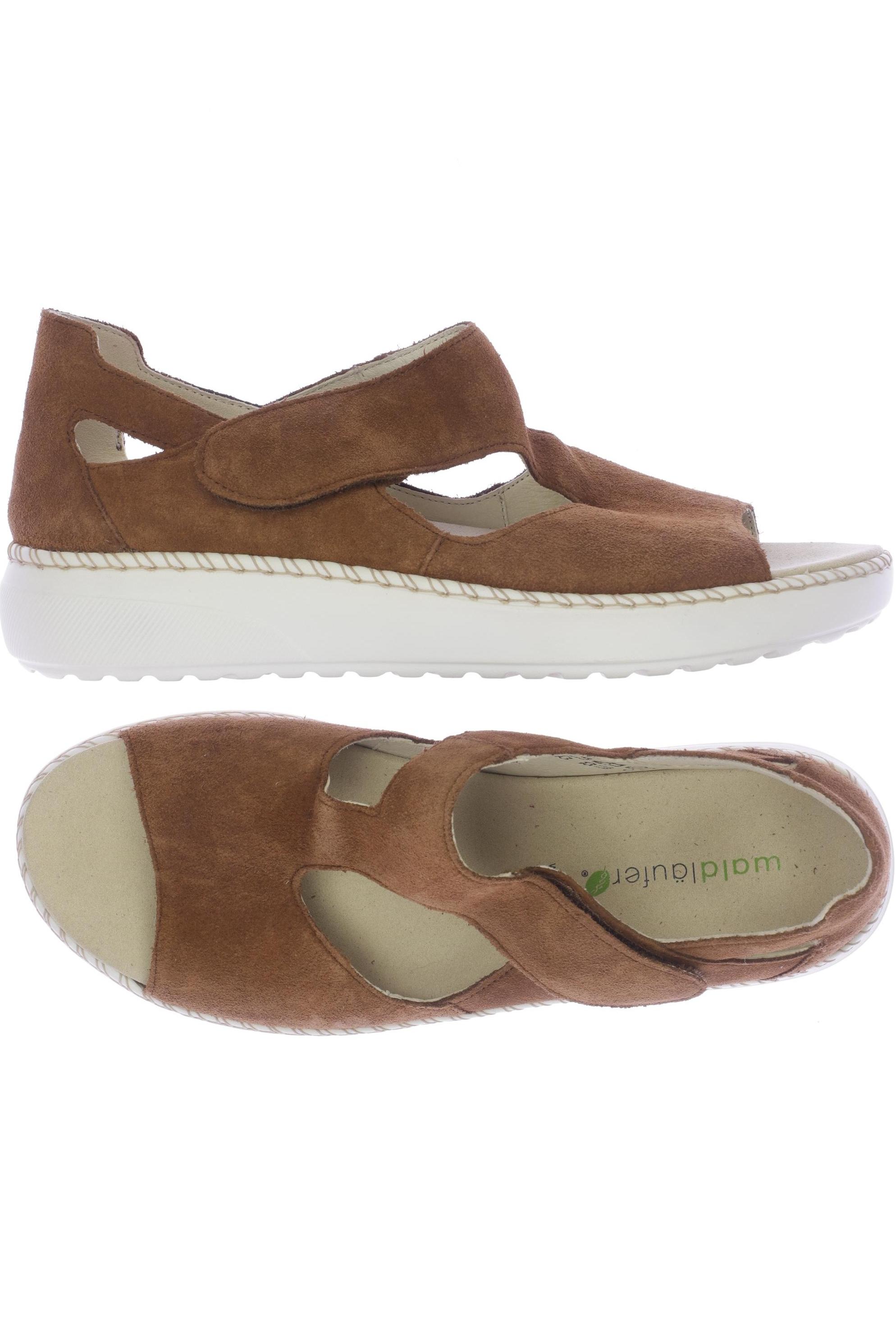 

waldläufer Damen Sandale, braun, Gr. 6.5