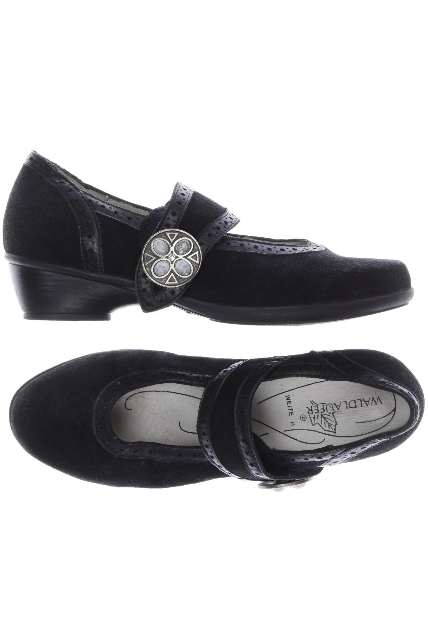 

waldläufer Damen Pumps, schwarz, Gr. 3.5