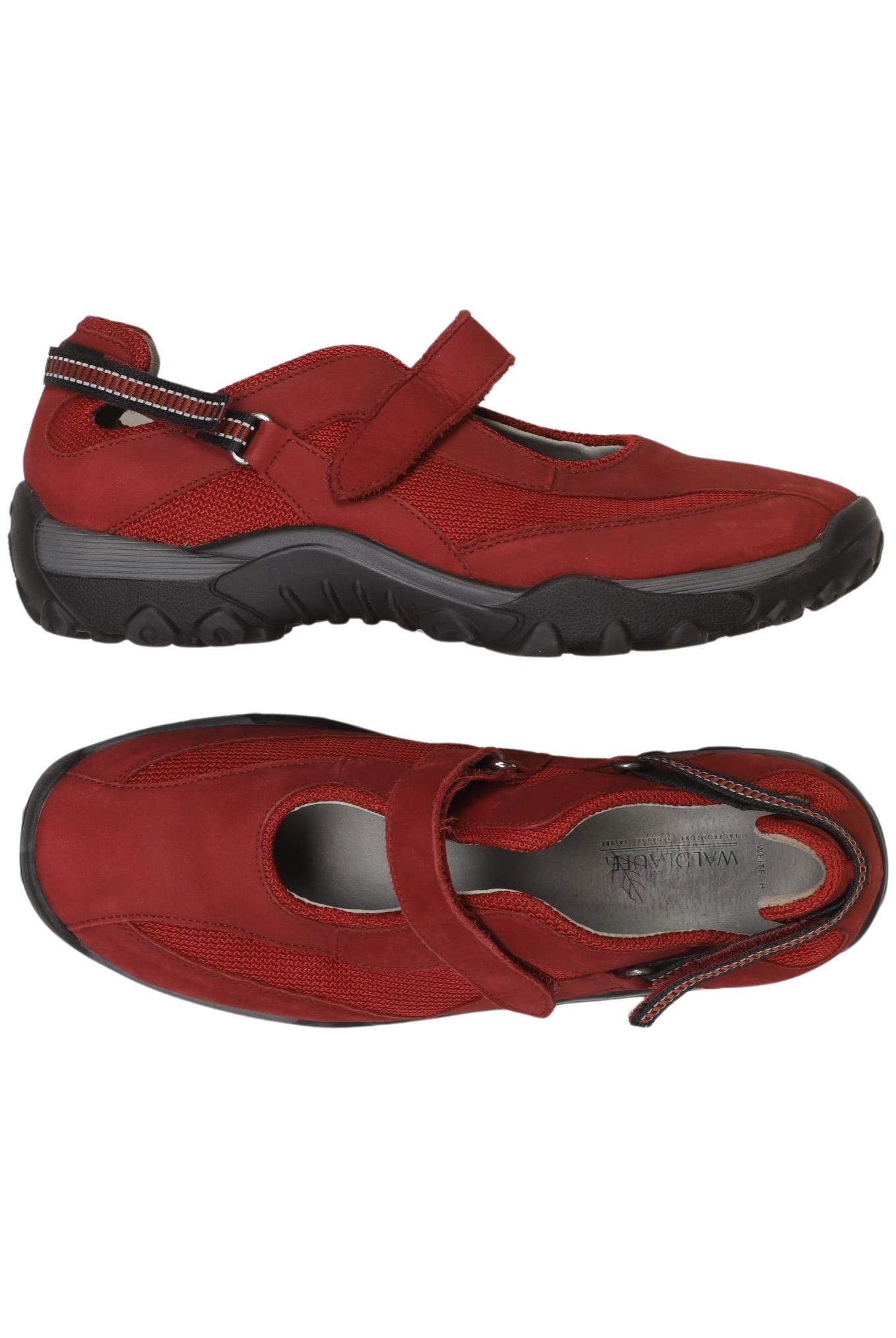 

waldläufer Damen Halbschuh, rot, Gr. 6.5