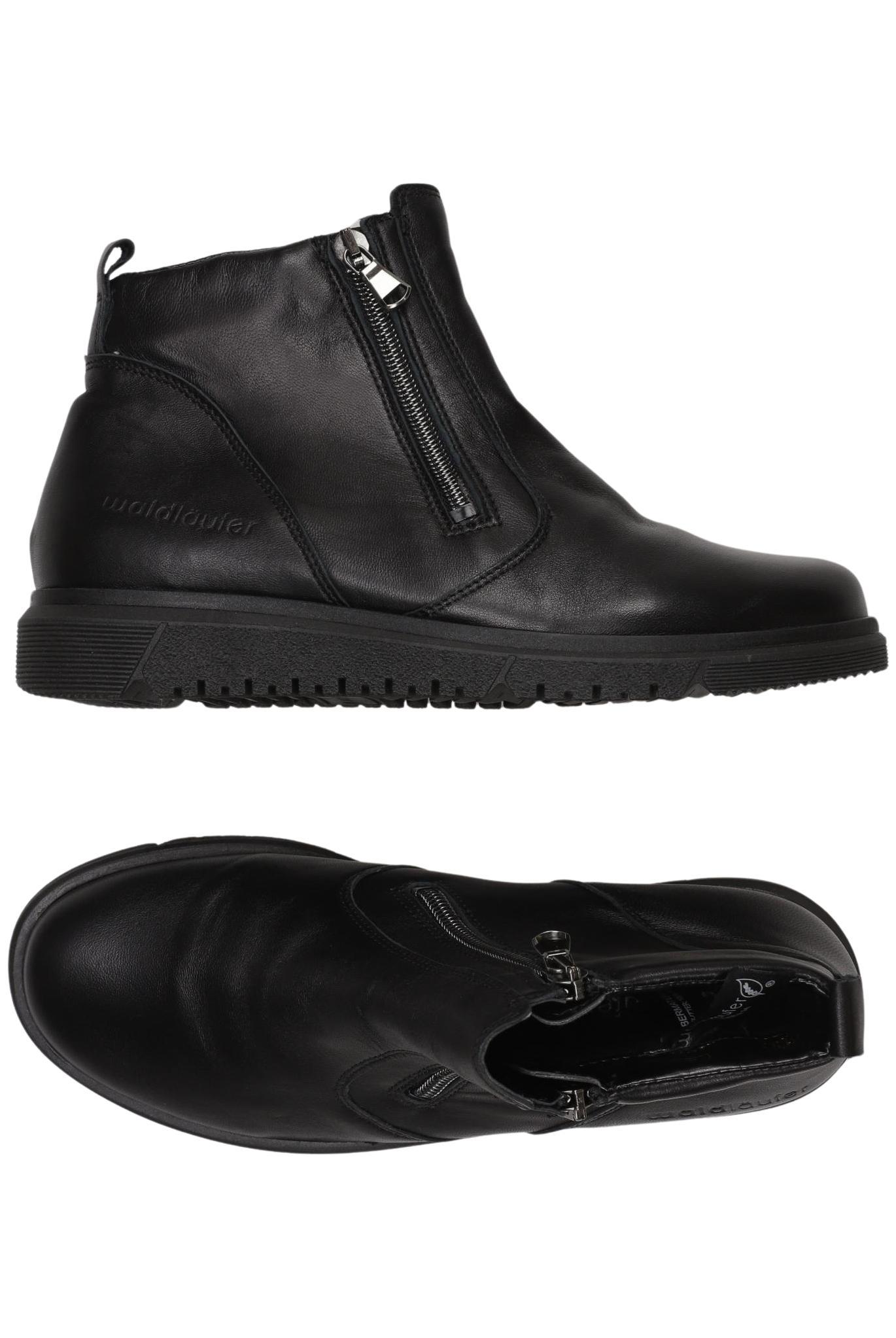 

waldläufer Damen Stiefelette, schwarz, Gr. 4