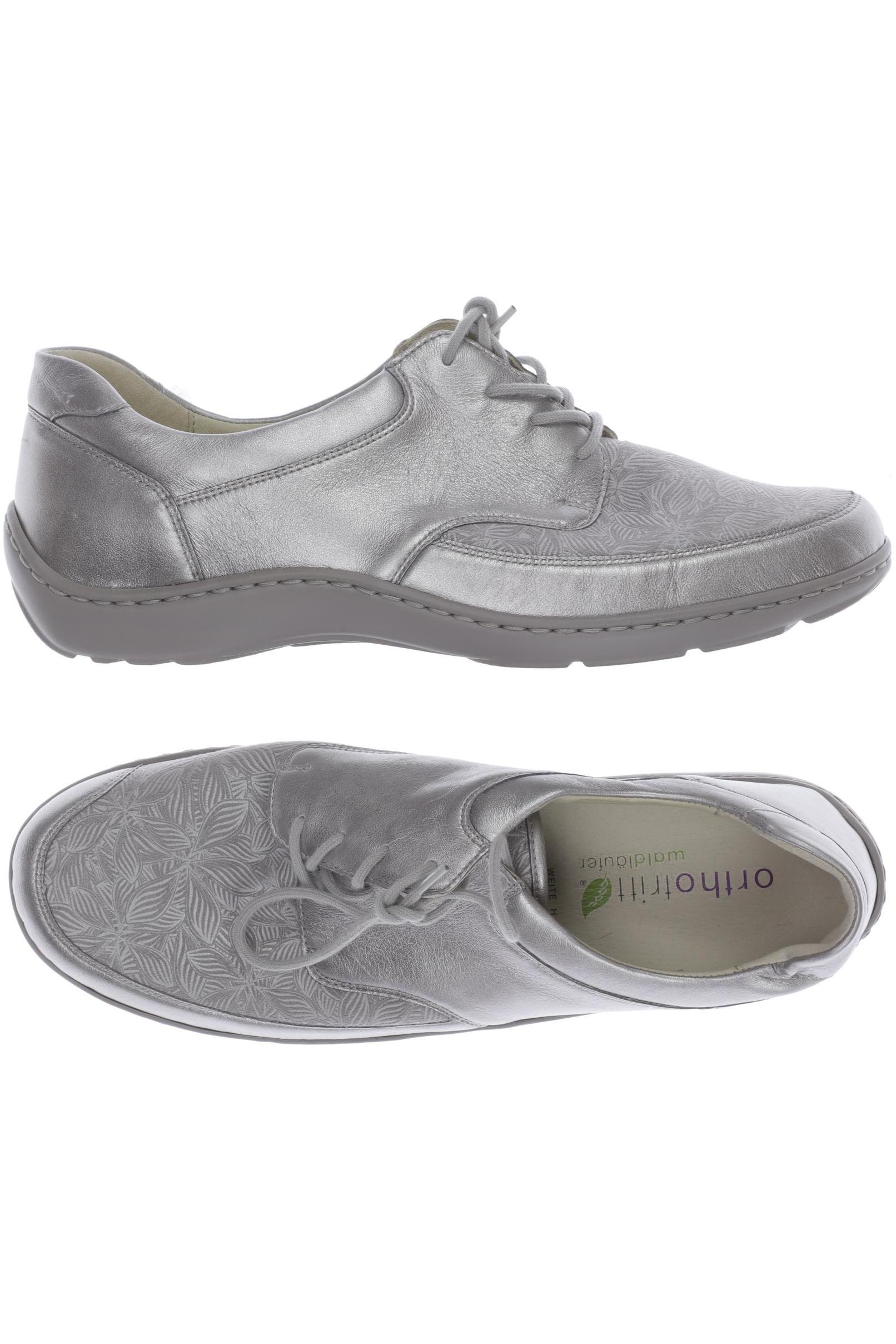 

waldläufer Damen Halbschuh, silber, Gr. 6