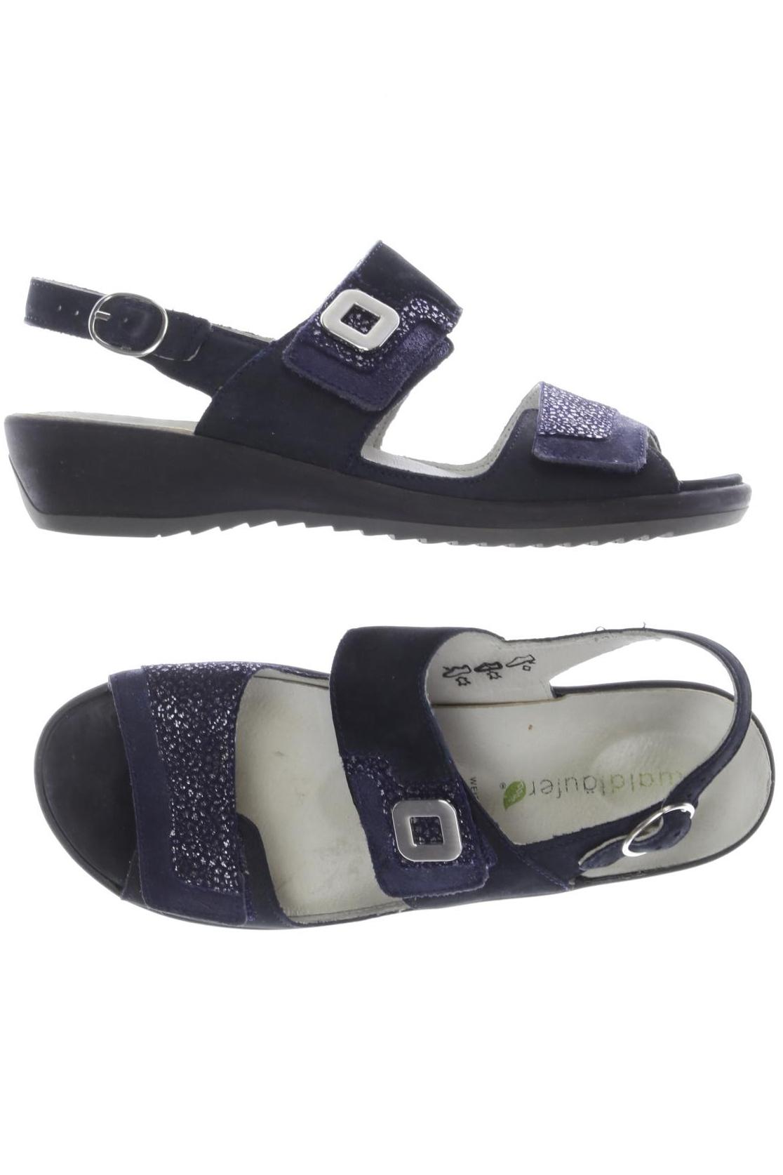 

waldläufer Damen Sandale, marineblau, Gr. 5