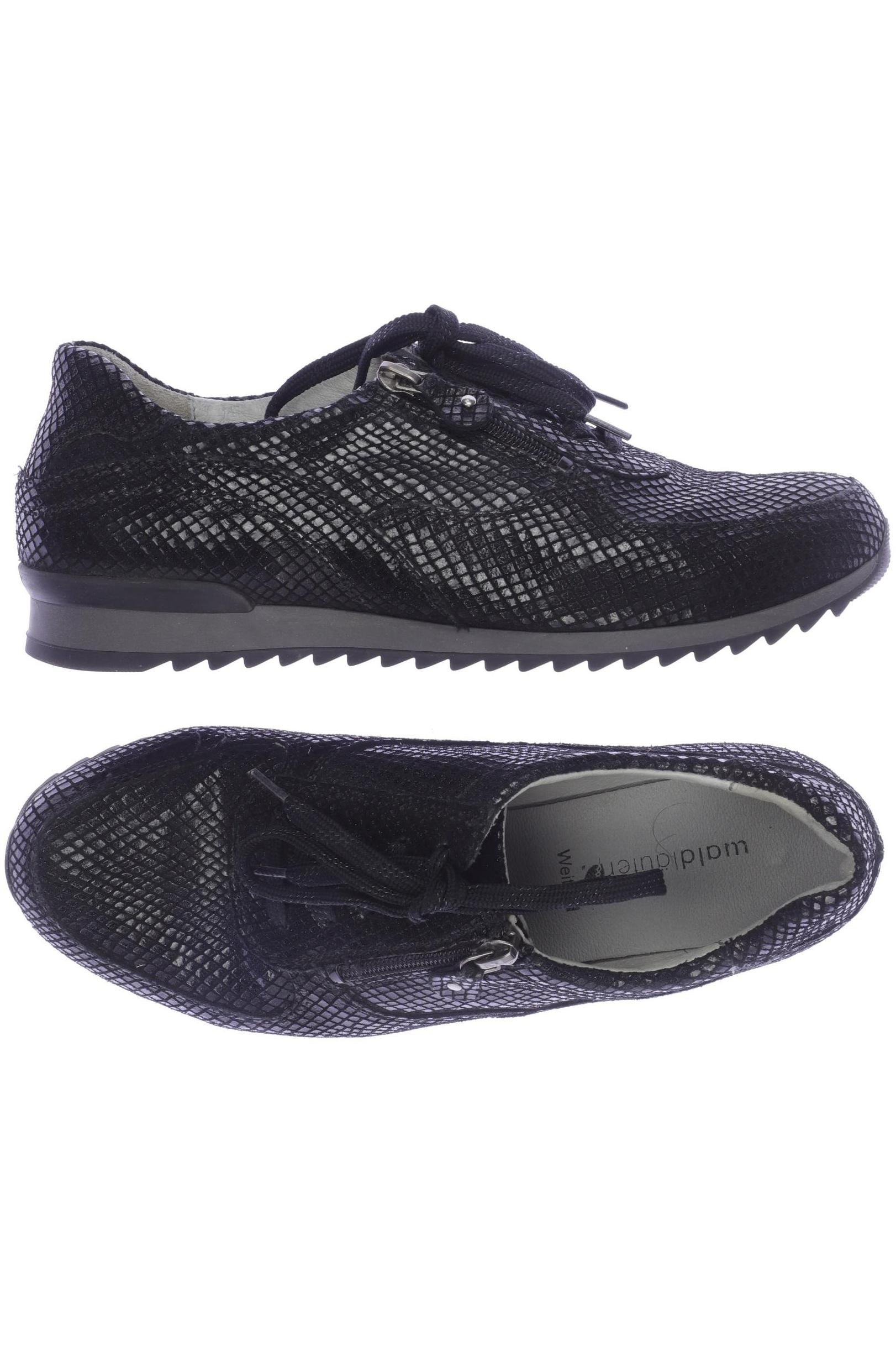 

waldläufer Damen Halbschuh, schwarz, Gr. 6.5