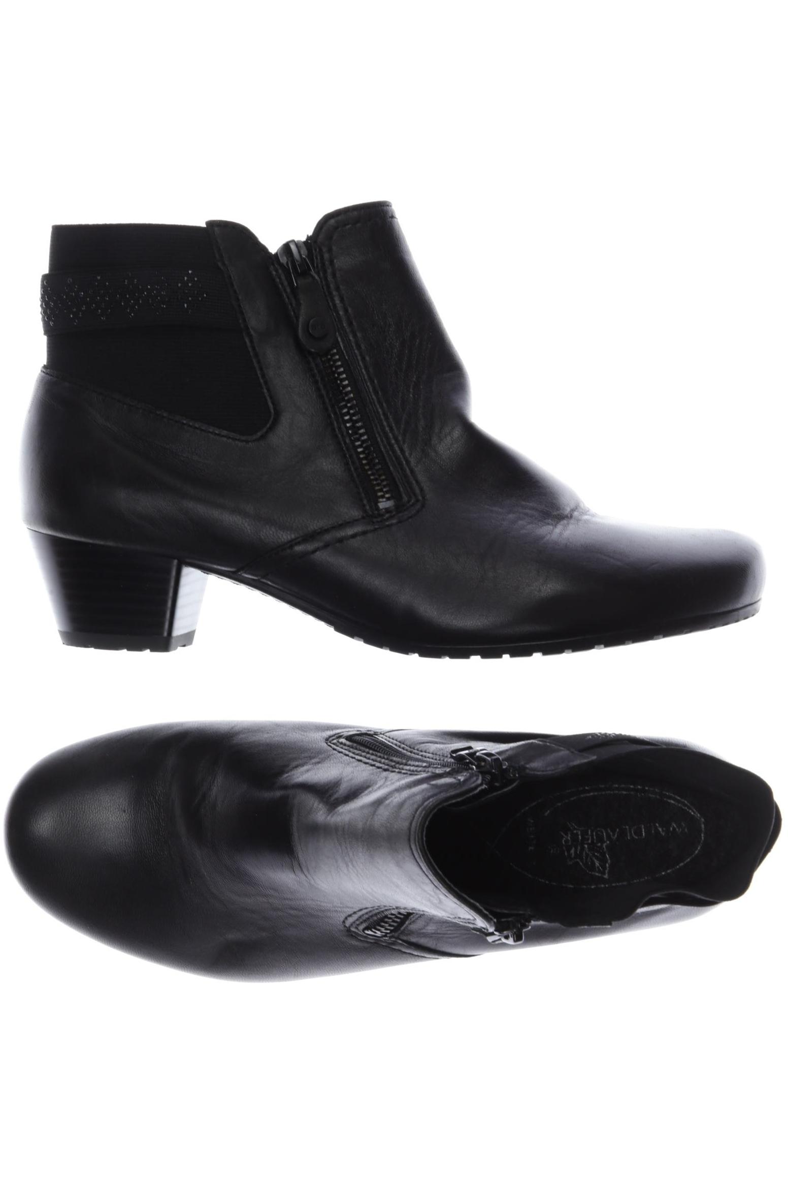 

waldläufer Damen Stiefelette, schwarz, Gr. 38.5