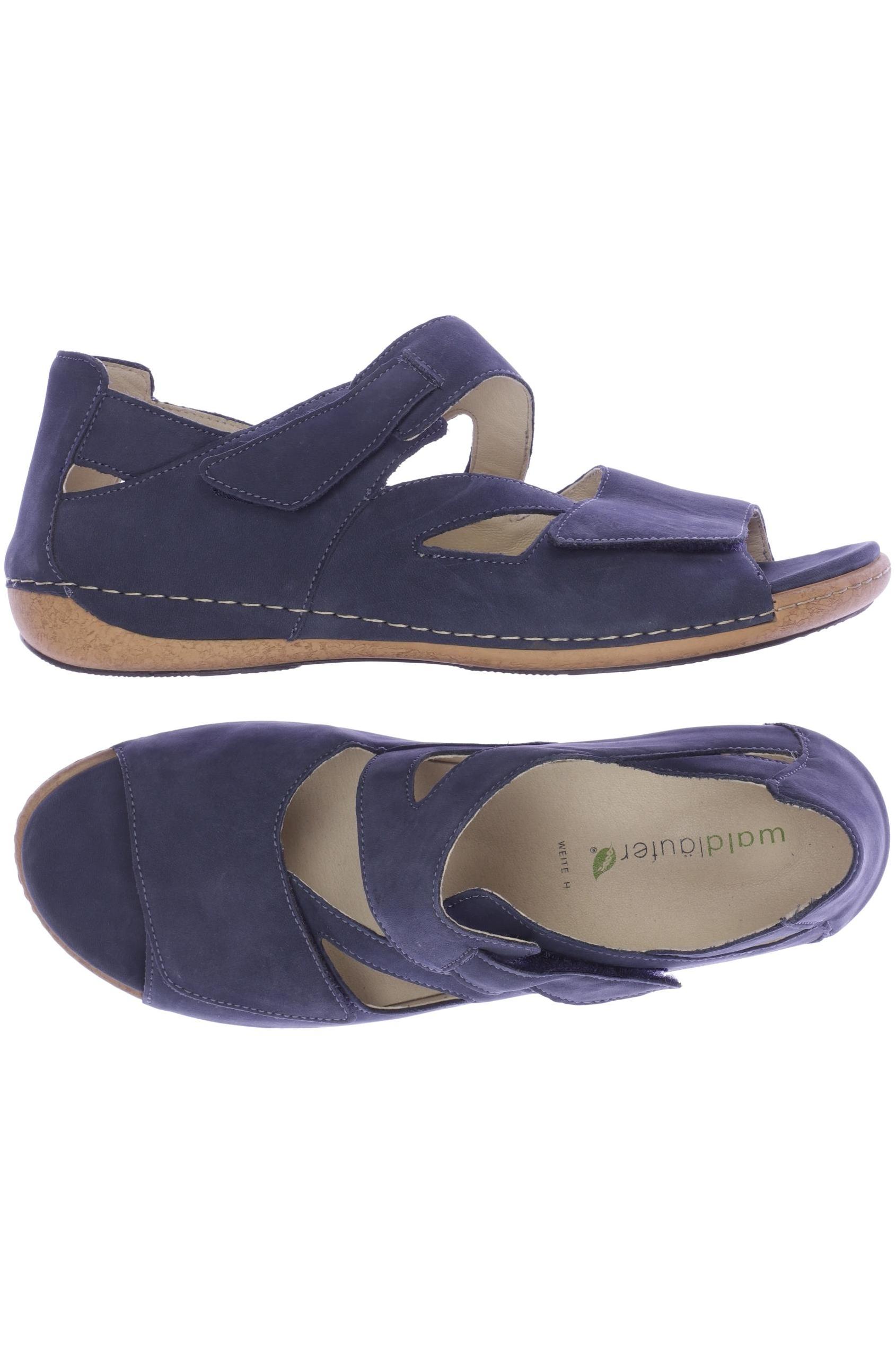

waldläufer Damen Sandale, blau, Gr. 7