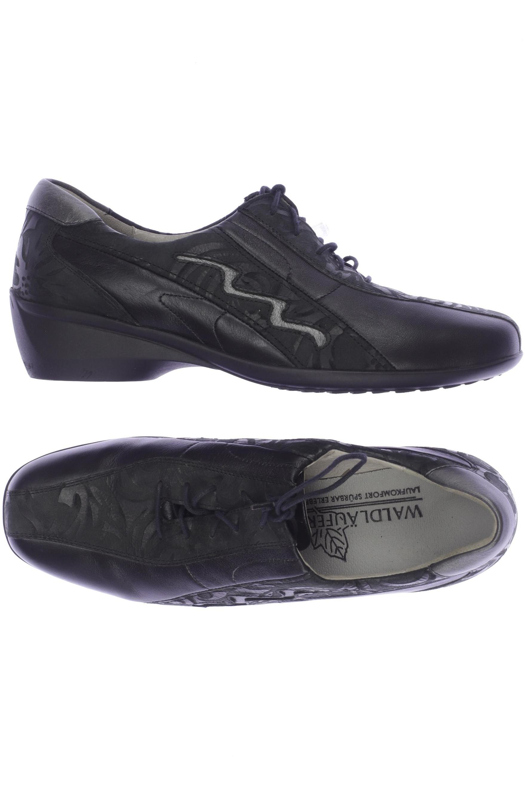 

waldläufer Damen Halbschuh, schwarz, Gr. 6