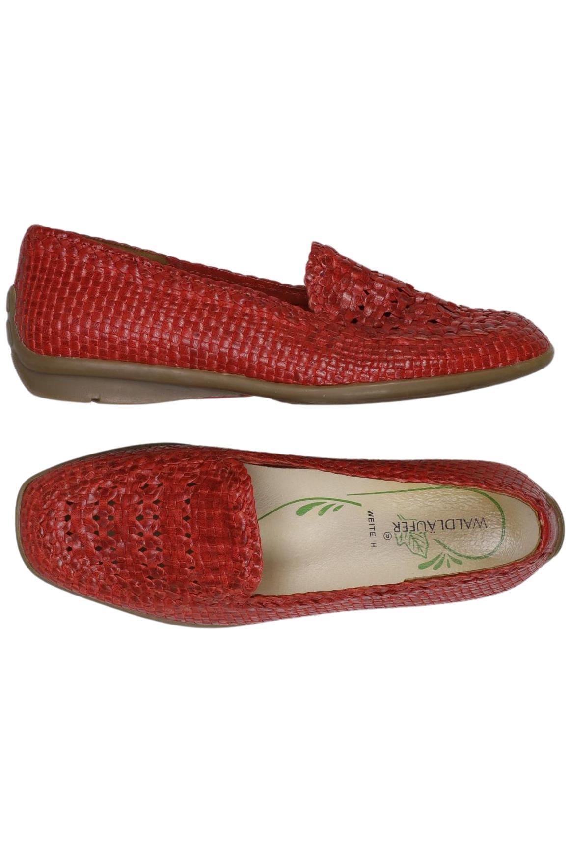 

waldläufer Damen Halbschuh, rot, Gr. 4.5