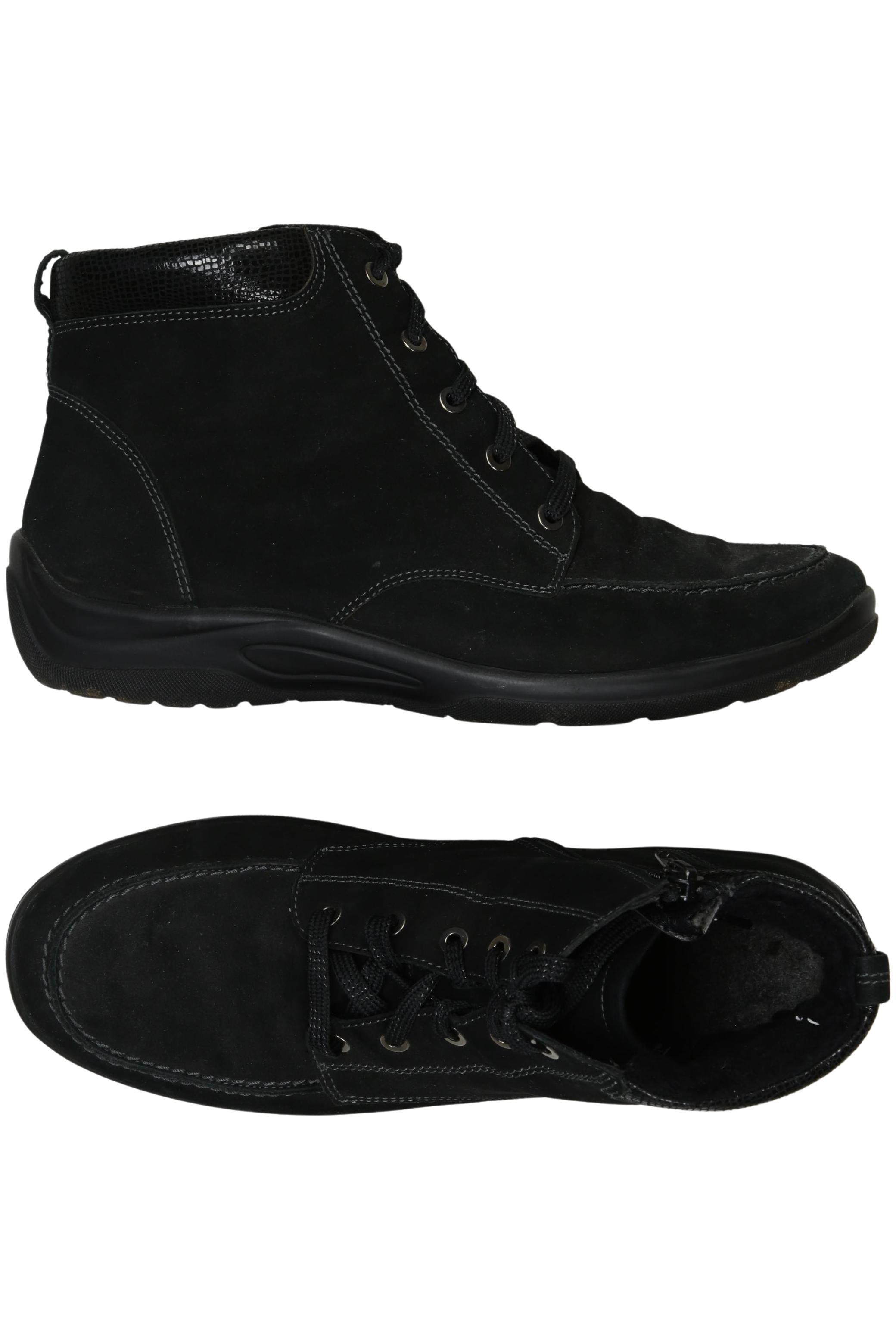 

waldläufer Damen Stiefelette, schwarz, Gr. 7.5