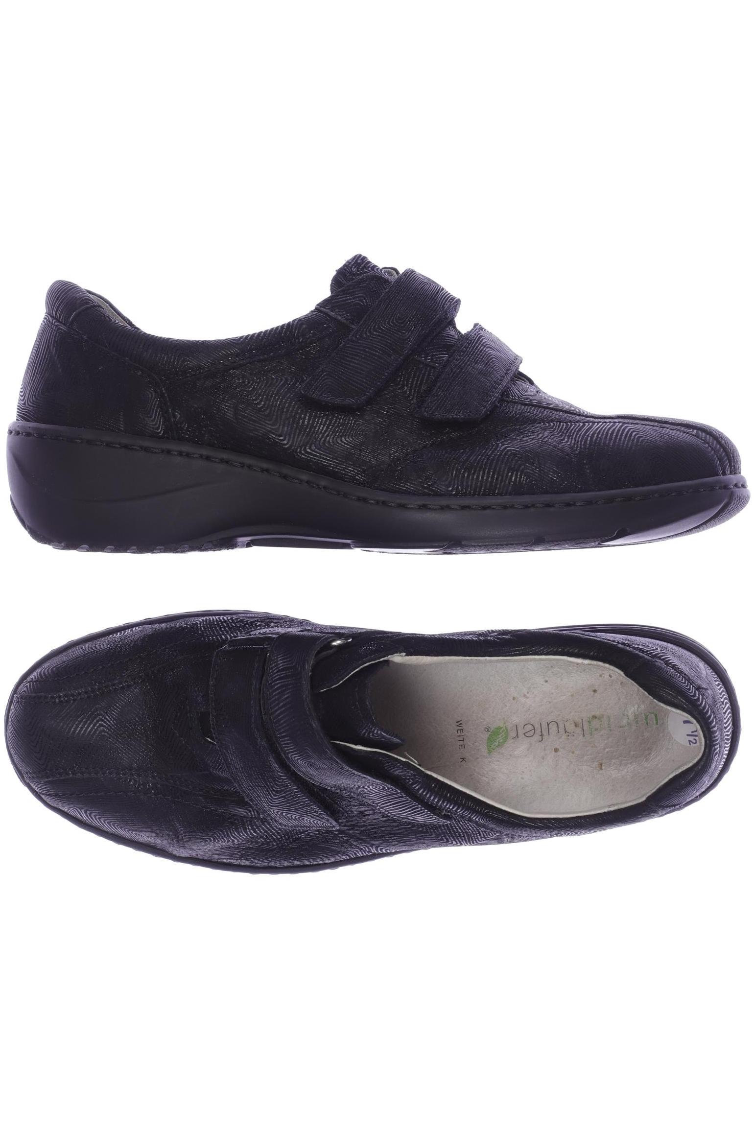 

waldläufer Damen Halbschuh, schwarz, Gr. 4.5