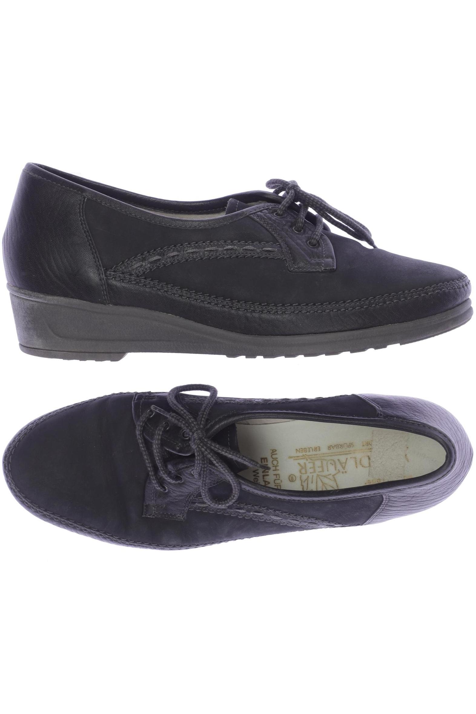 

waldläufer Damen Halbschuh, schwarz, Gr. 5.5
