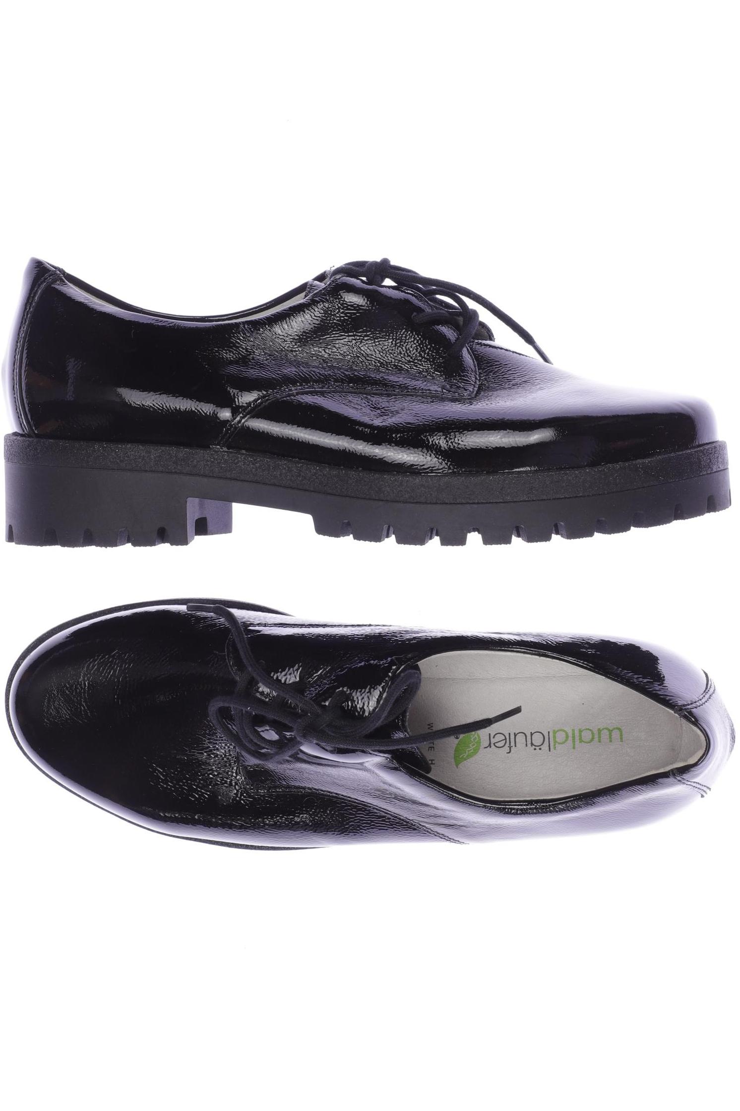 

waldläufer Damen Halbschuh, schwarz, Gr. 4