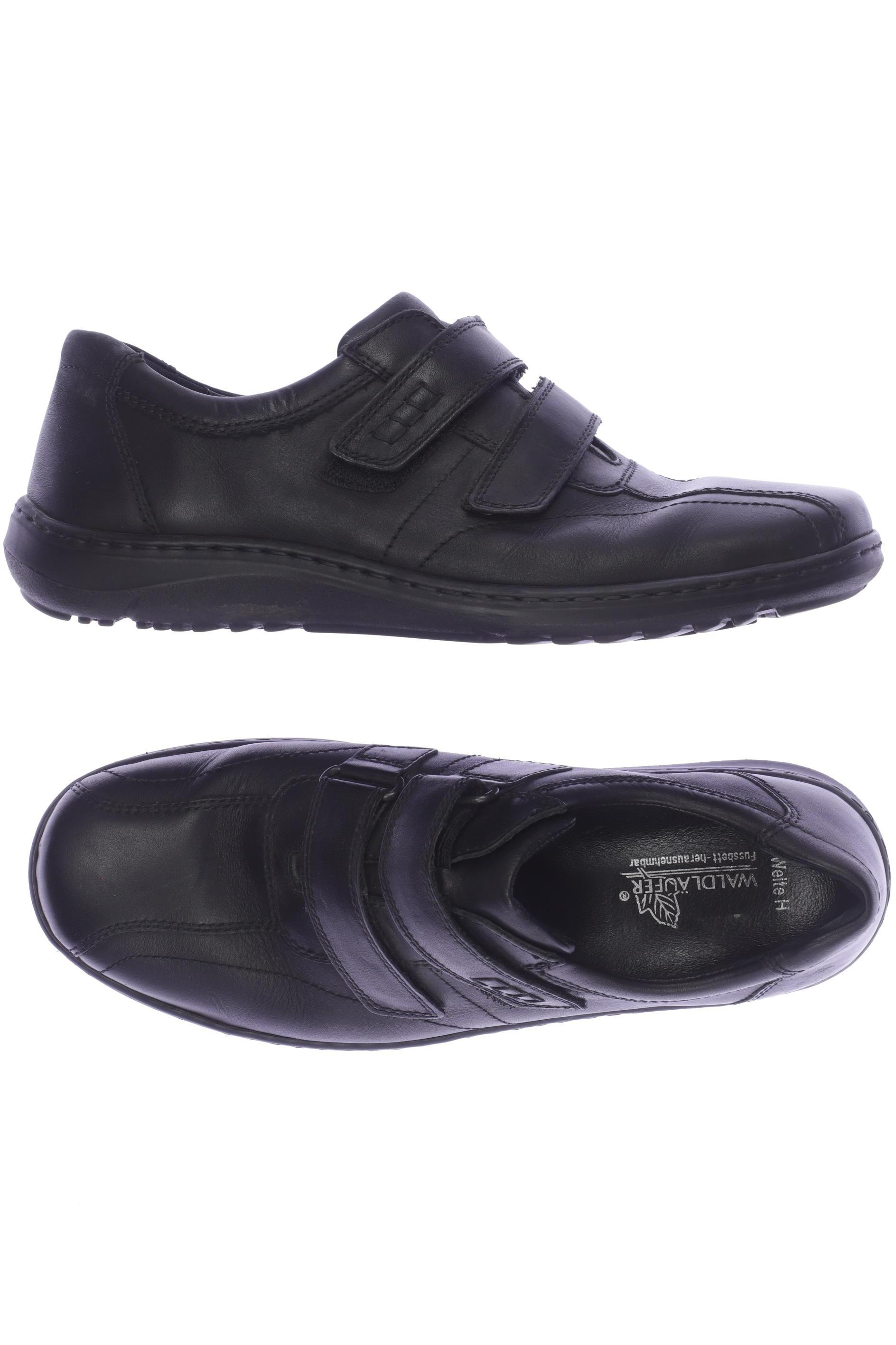 

waldläufer Herren Halbschuh, schwarz, Gr. 9.5