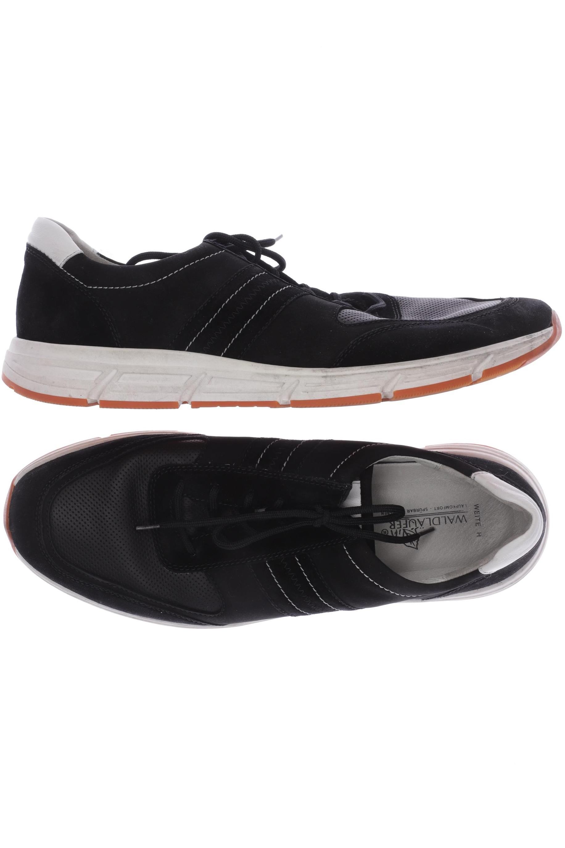 

waldläufer Herren Sneakers, schwarz, Gr. 10.5