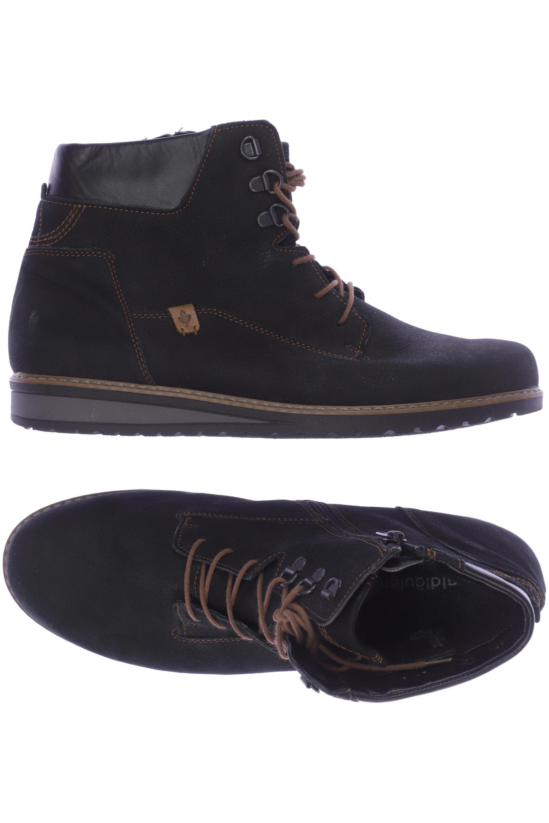 

waldläufer Herren Stiefel, schwarz, Gr. 8
