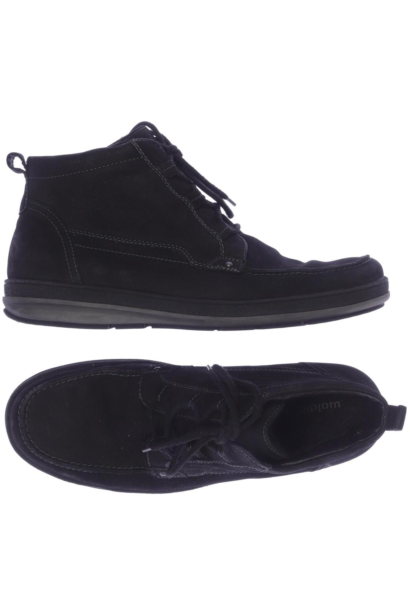 

waldläufer Herren Halbschuh, schwarz, Gr. 9