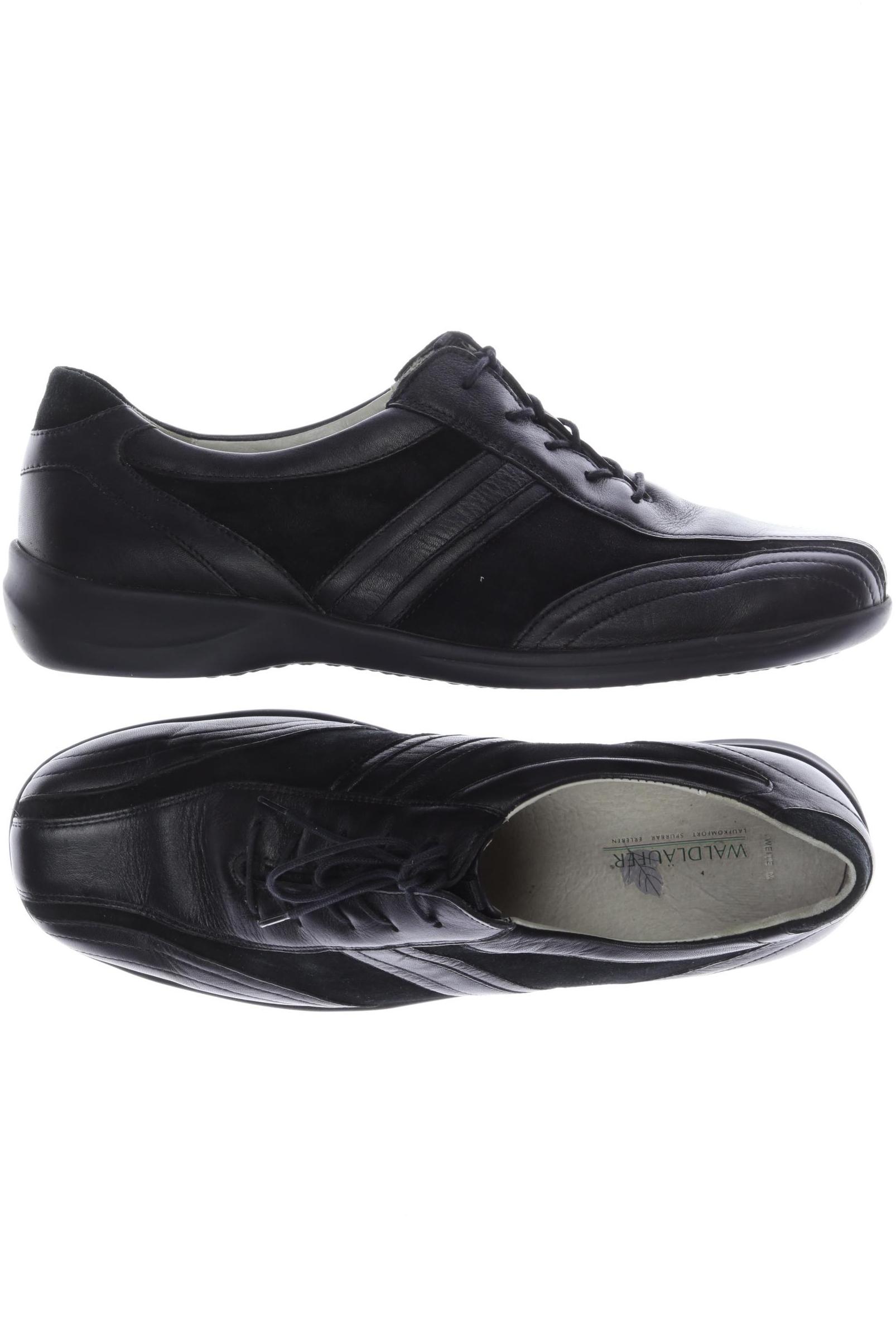 

waldläufer Herren Halbschuh, schwarz, Gr. 8