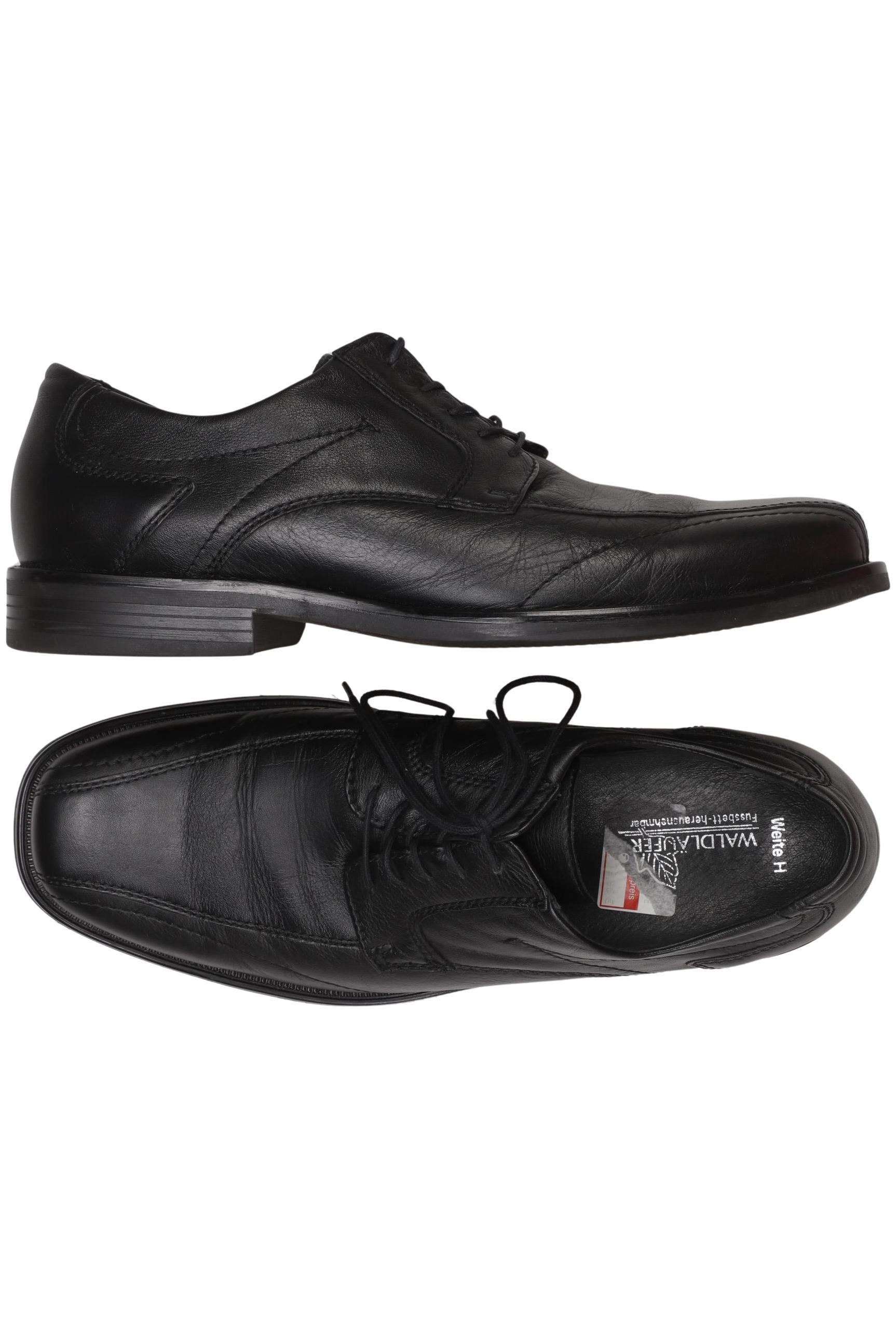 

waldläufer Herren Halbschuh, schwarz, Gr. 8.5