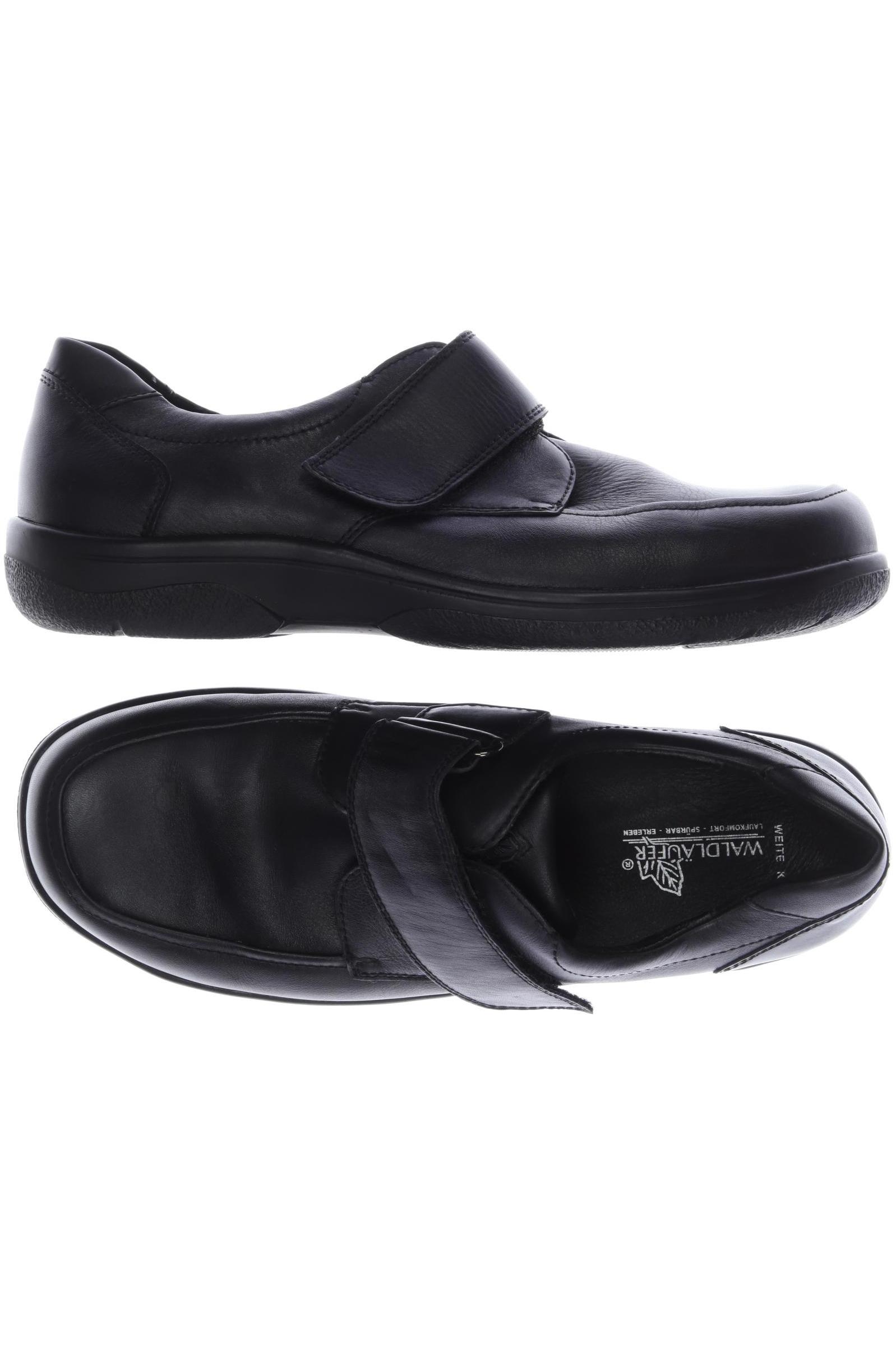 

waldläufer Herren Halbschuh, schwarz, Gr. 9.5